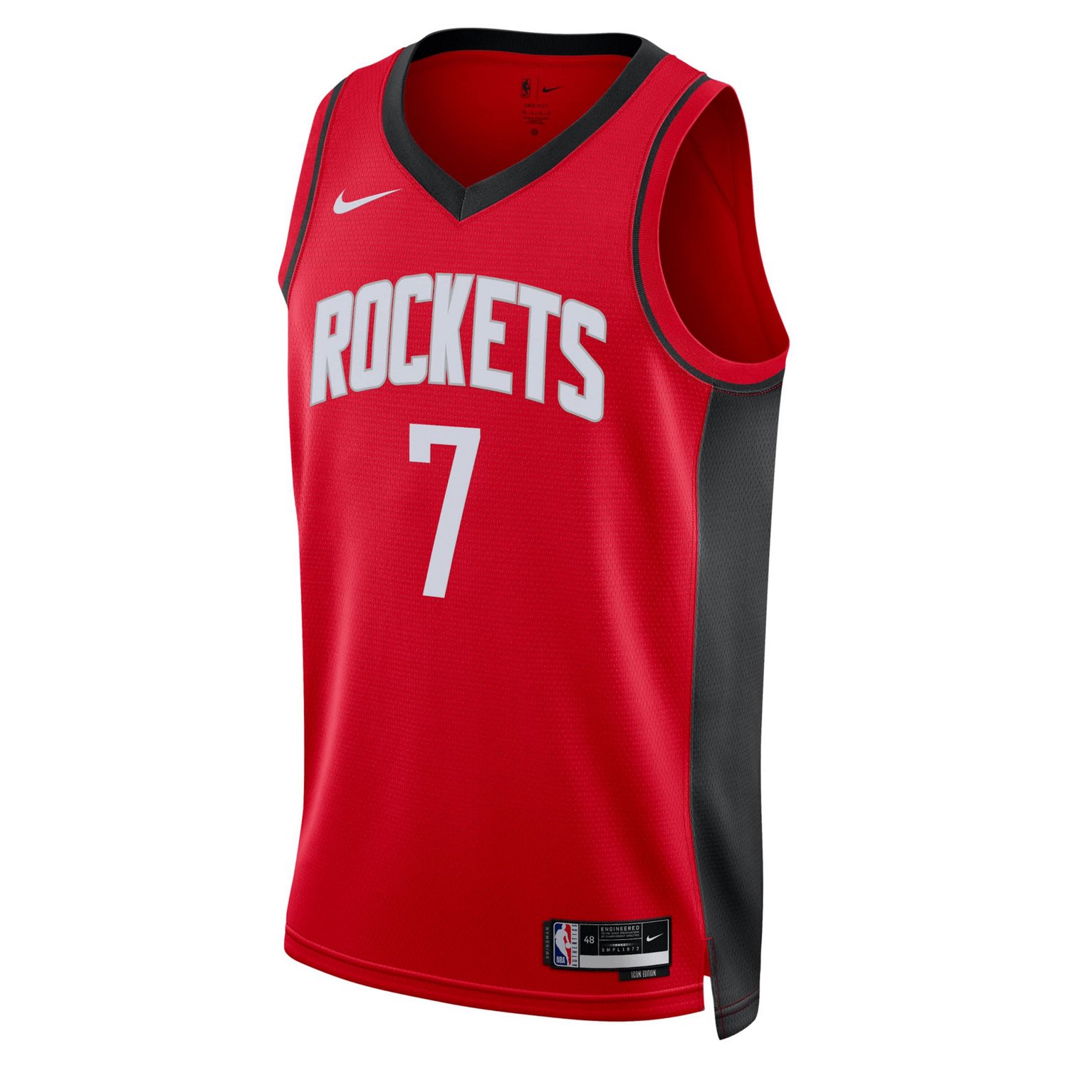 Unisex Nike Kevin Durant Houston Rockets Swingman Player Jersey - Icon Edition - view number 2