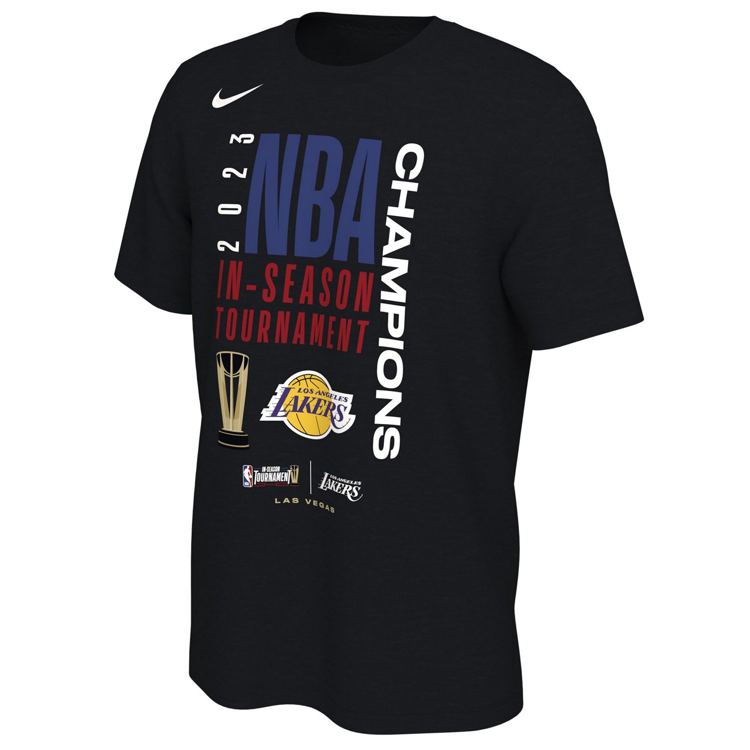 Unisex Nike Los Angeles Lakers 2023 NBA In-Season Tournament Champions Locker Room T-Shirt                                       - view number 2