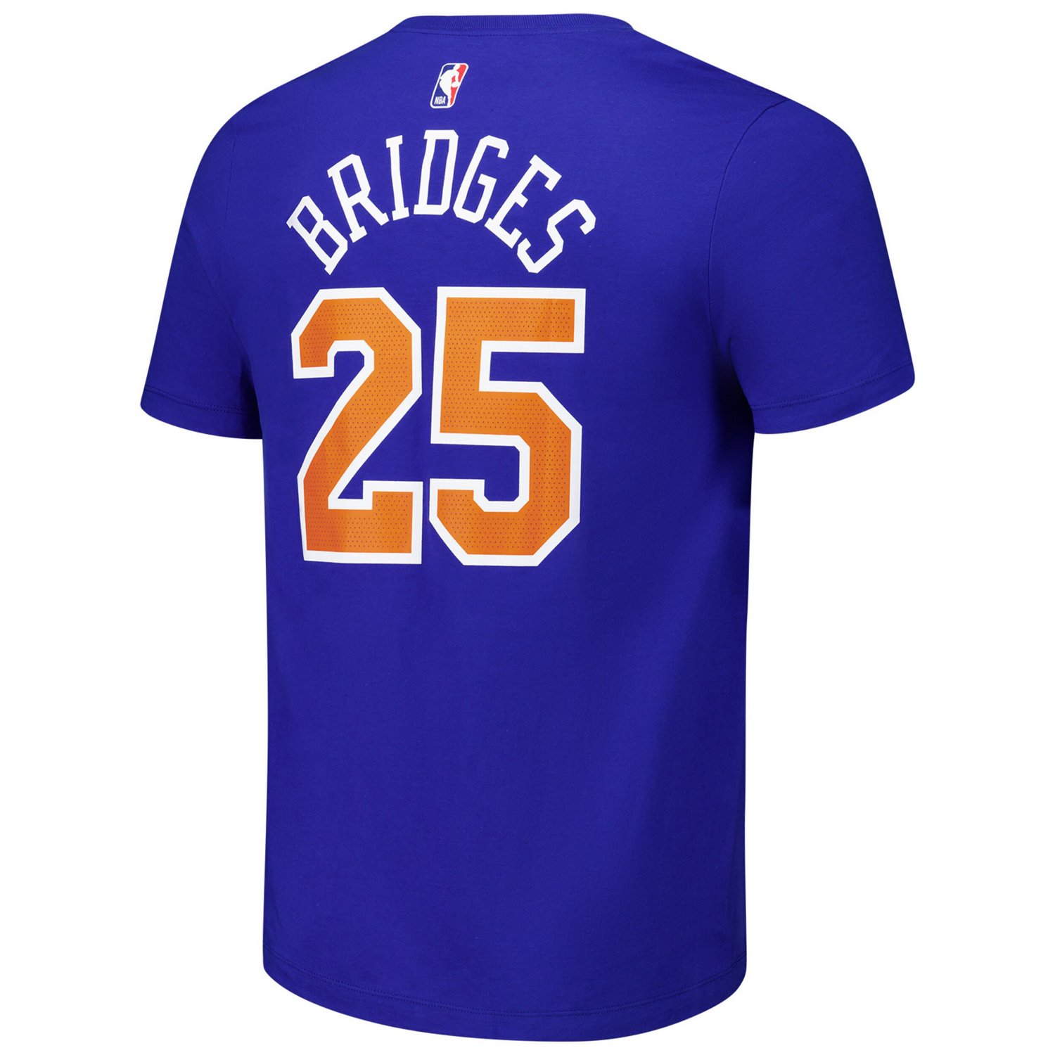 Unisex Nike Mikal Bridges New York Knicks Name  Number T-Shirt - view number 3