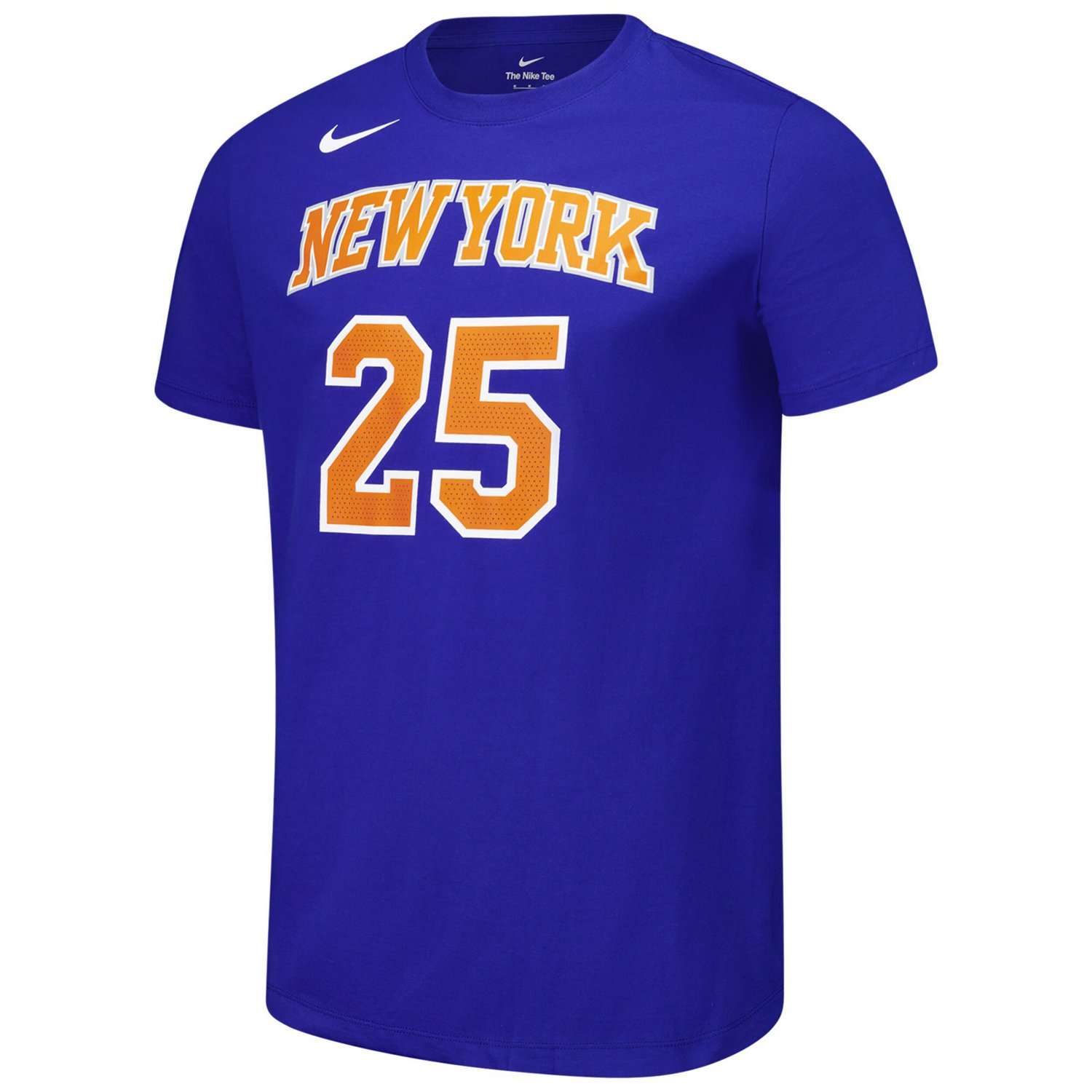 Unisex Nike Mikal Bridges New York Knicks Name  Number T-Shirt - view number 2