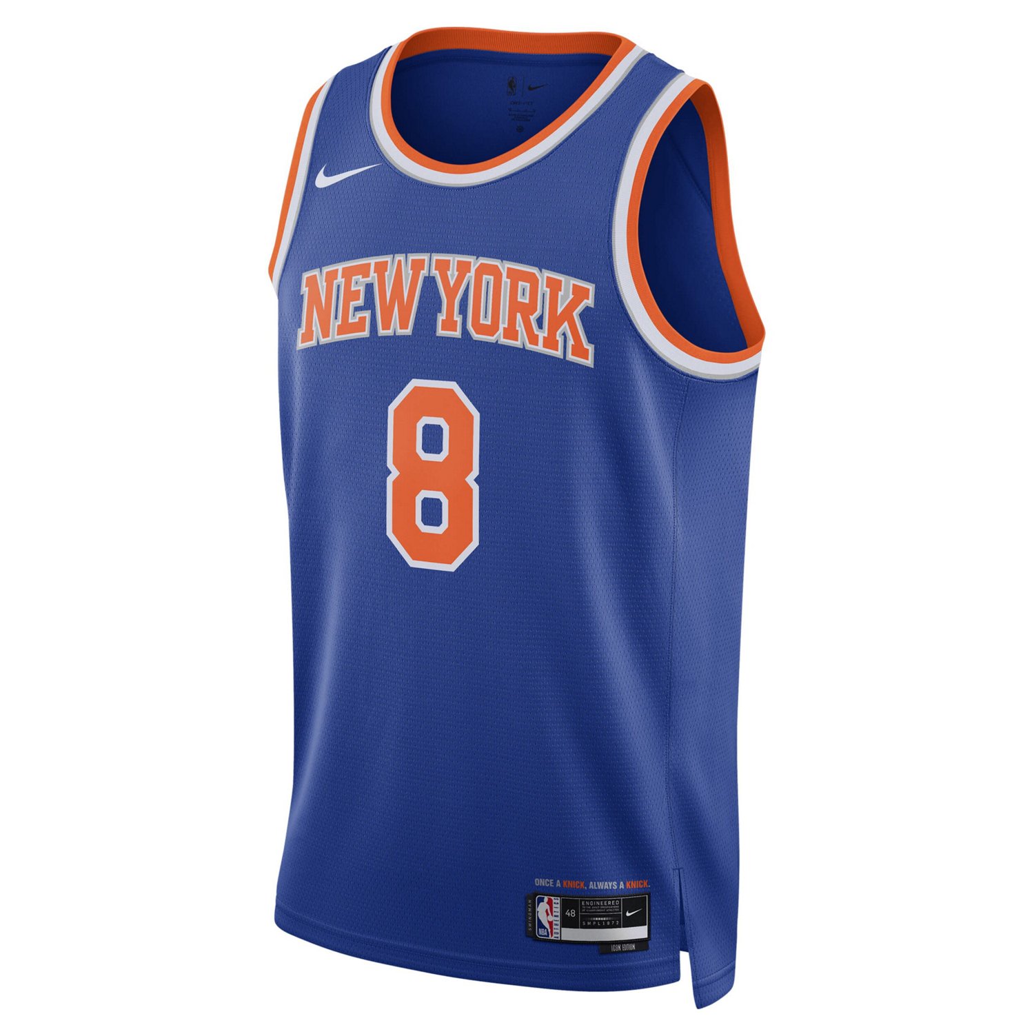 Unisex Nike OG Anunoby New York Knicks Swingman Jersey - Icon Edition - view number 2