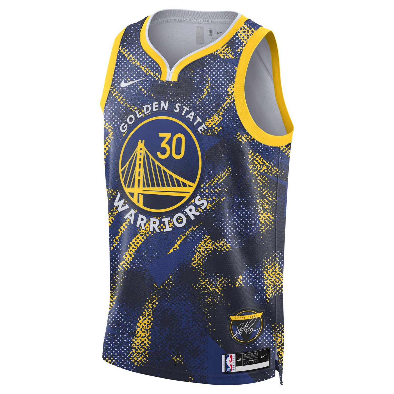 Unisex Nike Stephen Curry Golden State Warriors 2025 Select Series Swingman Player Jersey - view number 2