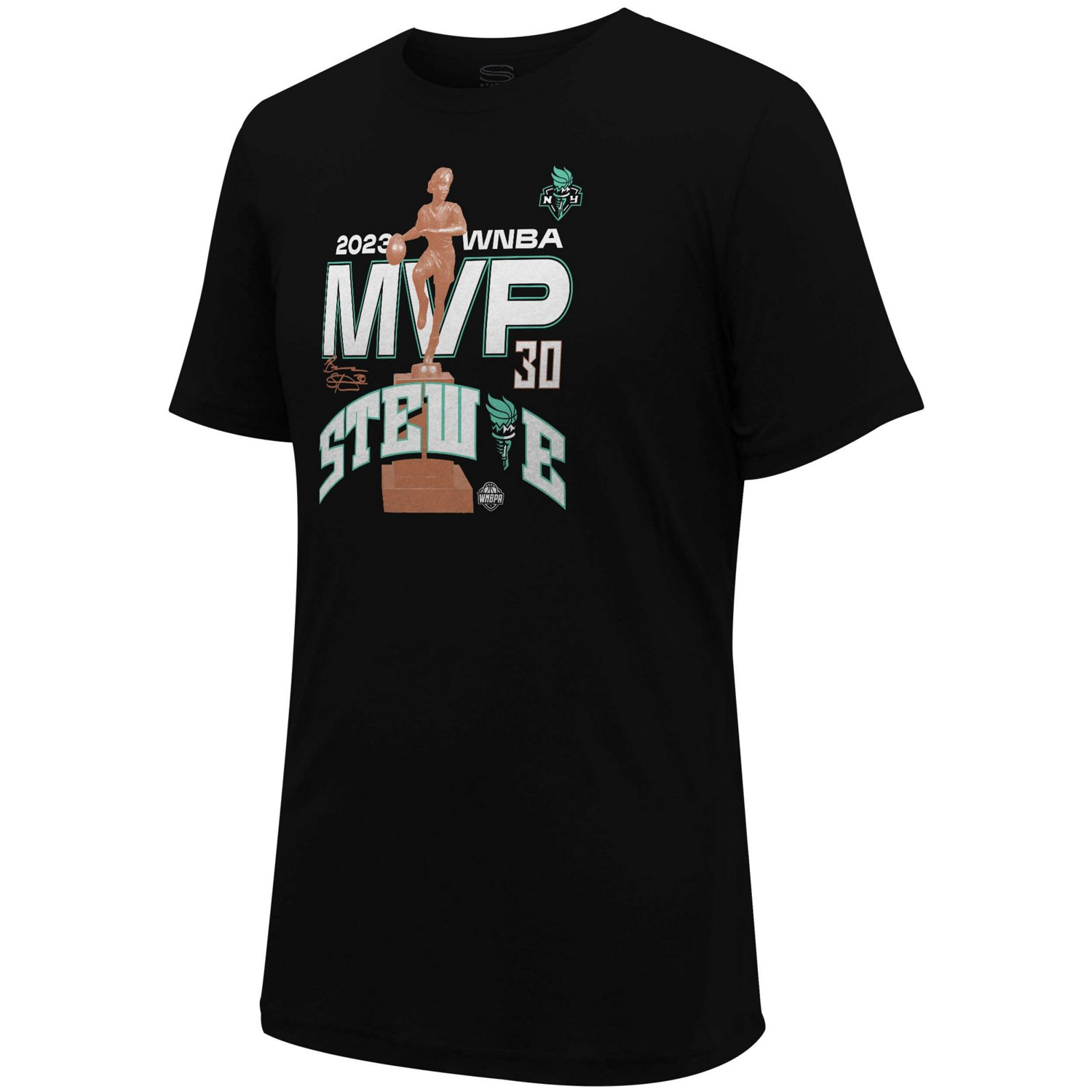 Unisex Stadium Essentials Breanna Stewart New York Liberty 2023 WNBA MVP T-Shirt                                                 - view number 2