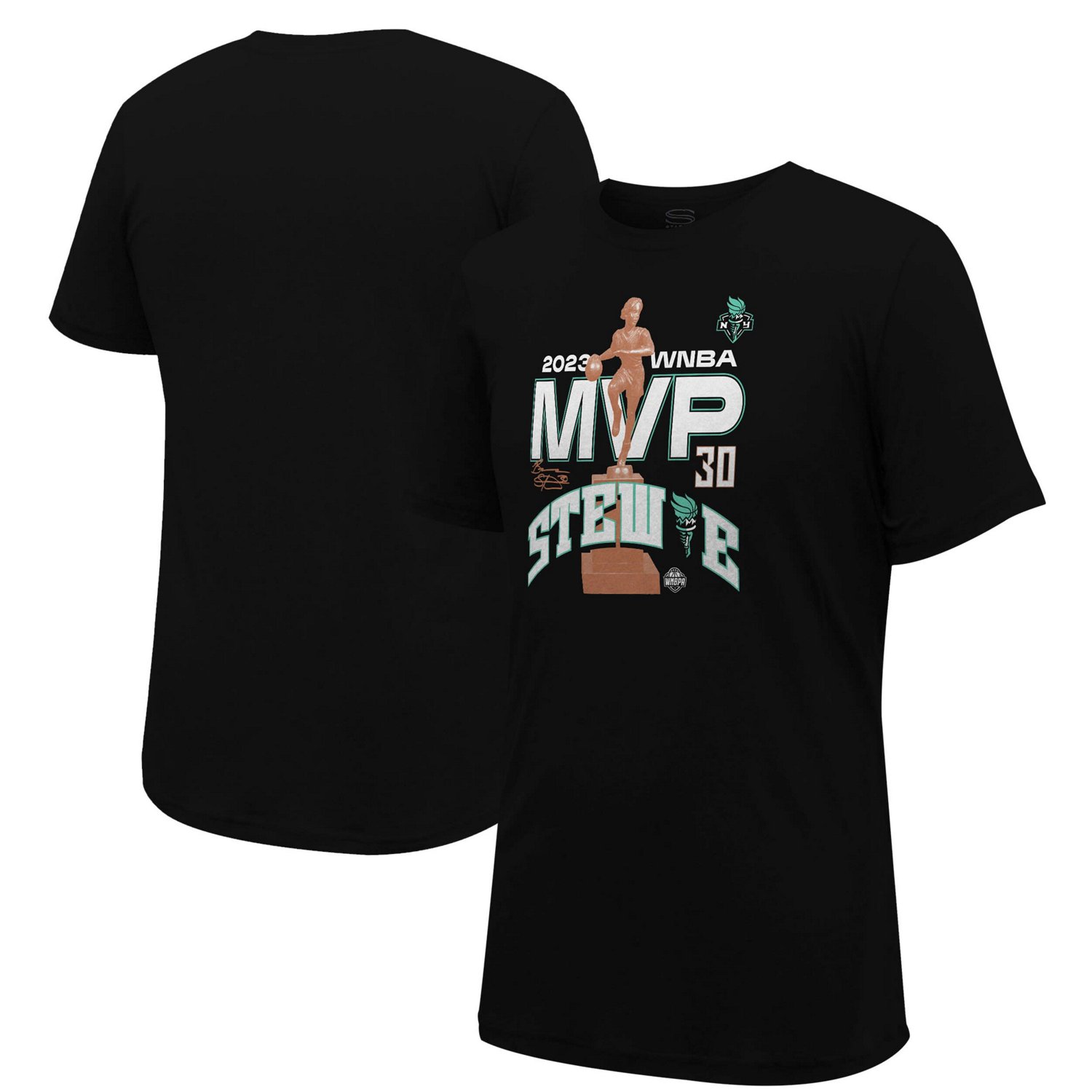 Unisex Stadium Essentials Breanna Stewart New York Liberty 2023 WNBA MVP T-Shirt                                                 - view number 1