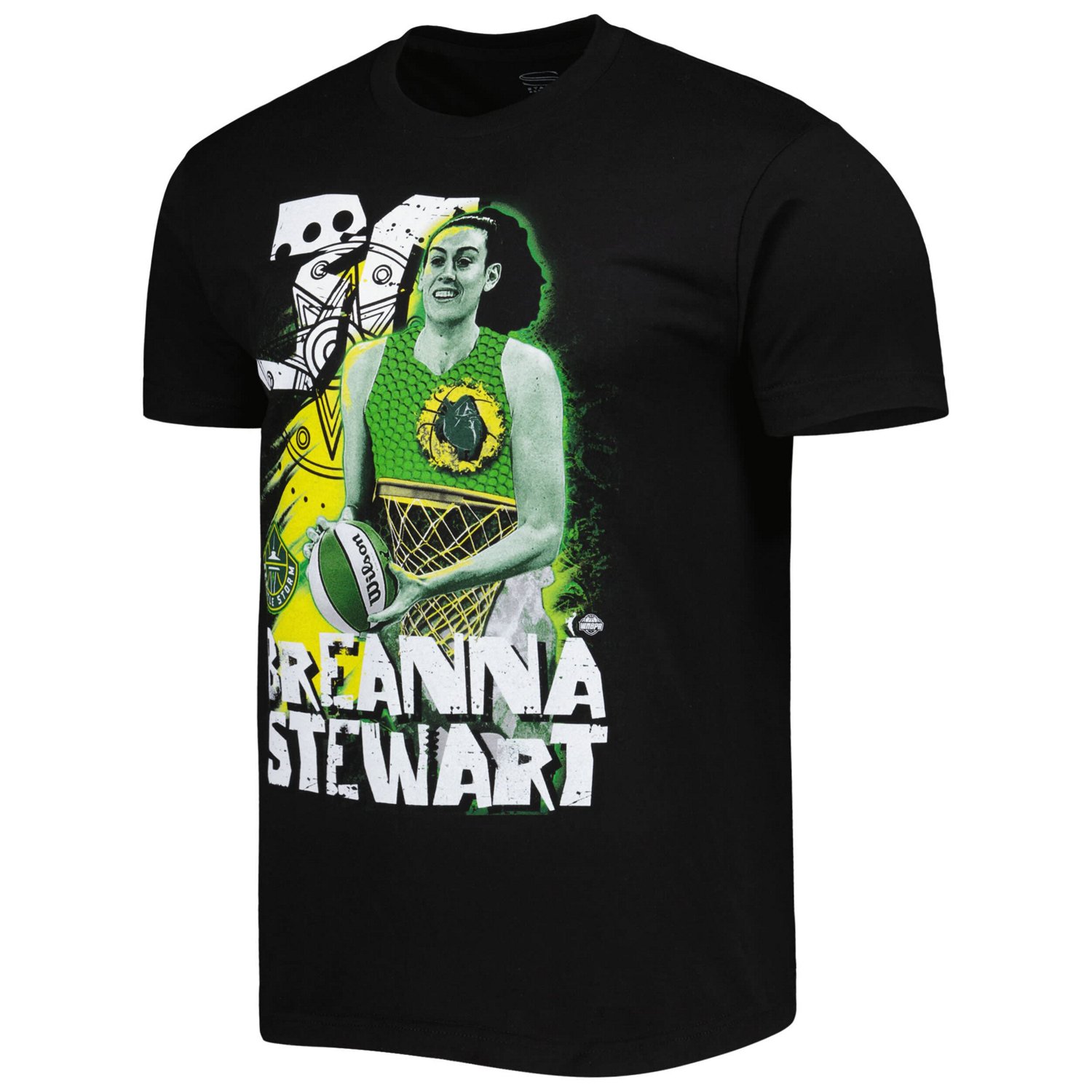 Unisex Stadium Essentials Breanna Stewart Seattle Storm Heartbeat T-Shirt                                                        - view number 2