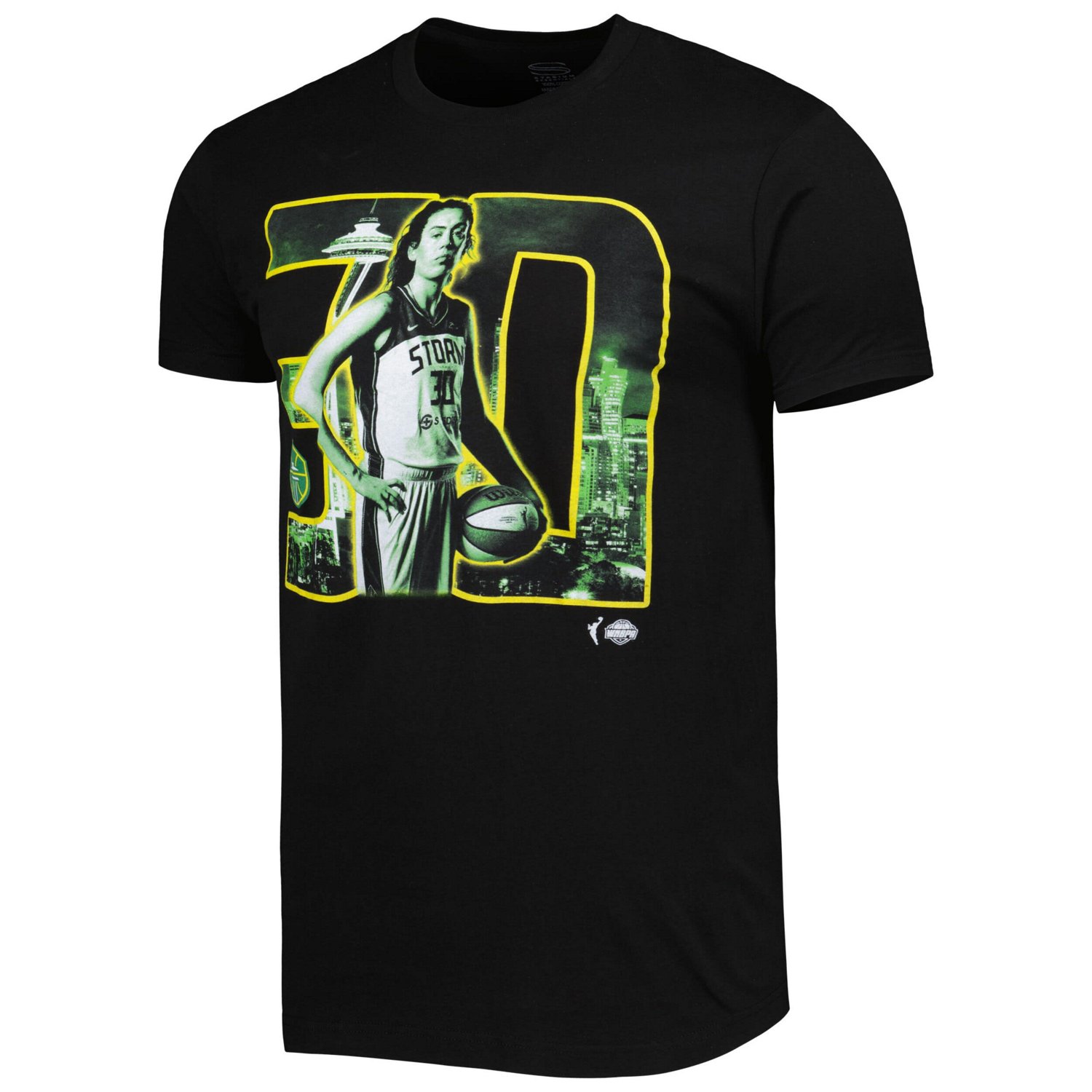 Unisex Stadium Essentials Breanna Stewart Seattle Storm Player Skyline T-Shirt                                                   - view number 2