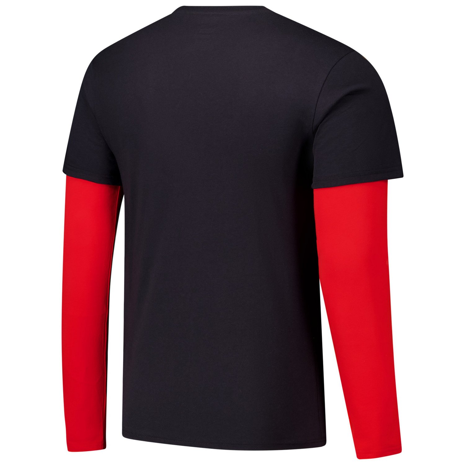 Unisex Stadium Essentials Chicago Bulls Spectator Twofer Long Sleeve T-Shirt - view number 3