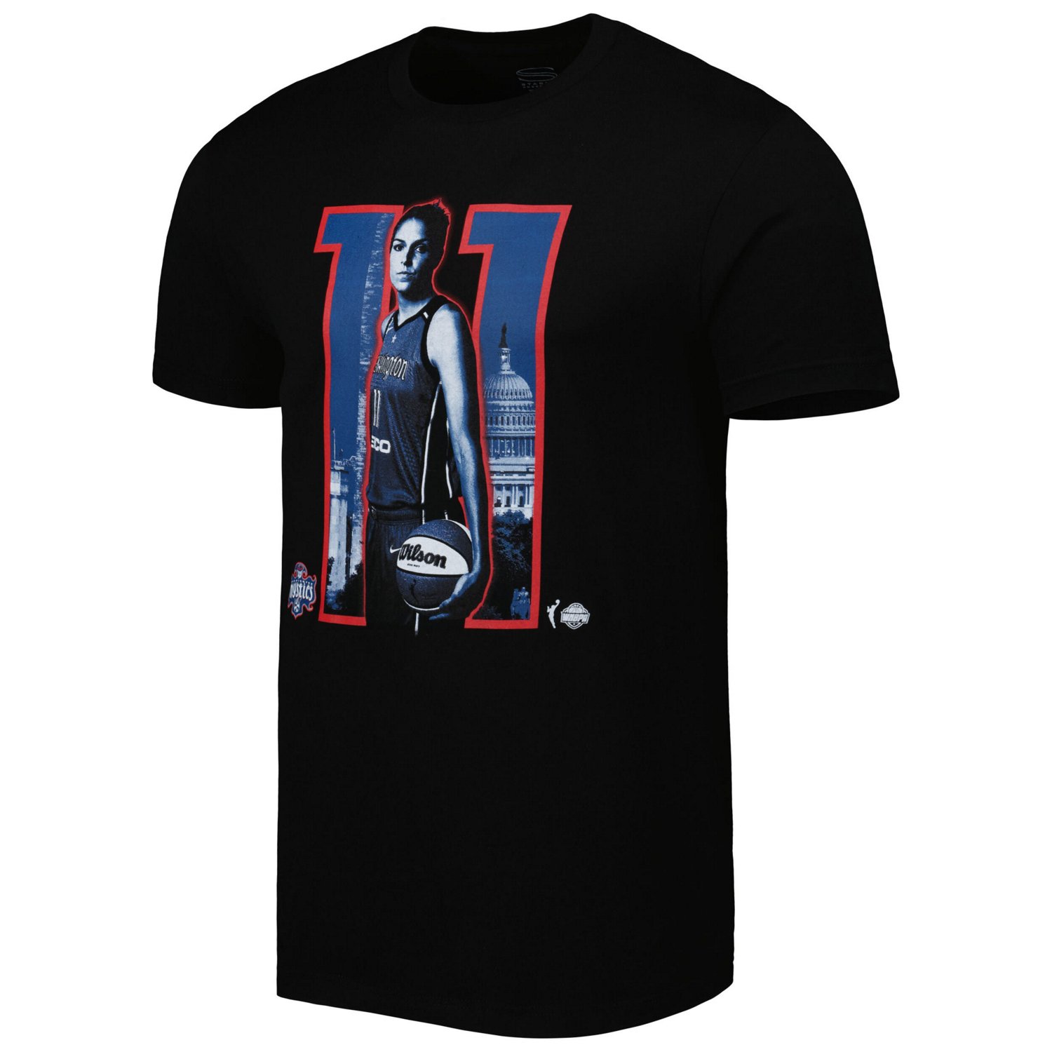 Unisex Stadium Essentials Elena Delle Donne Washington Mystics Player Skyline T-Shirt                                            - view number 2