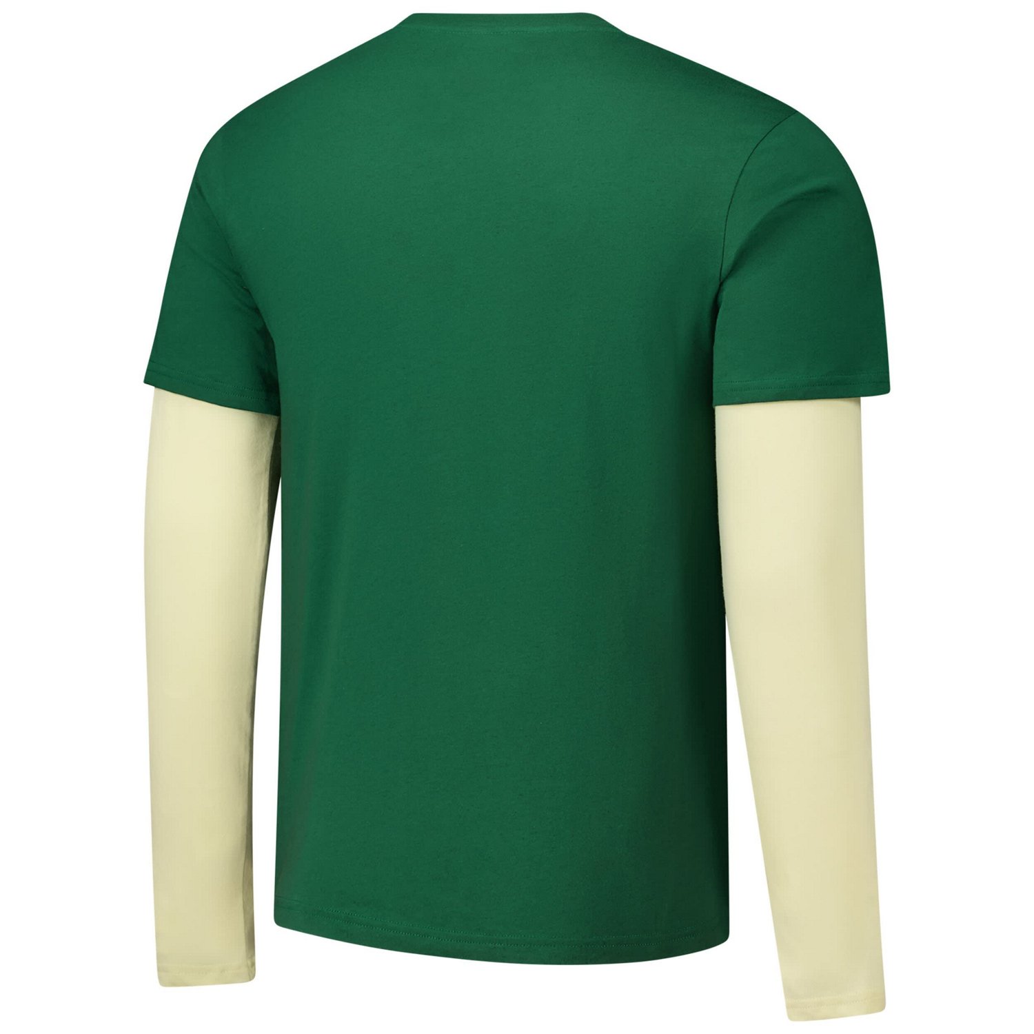 Unisex Stadium Essentials Hunter Milwaukee Bucks Spectator Twofer Long Sleeve T-Shirt                                            - view number 3