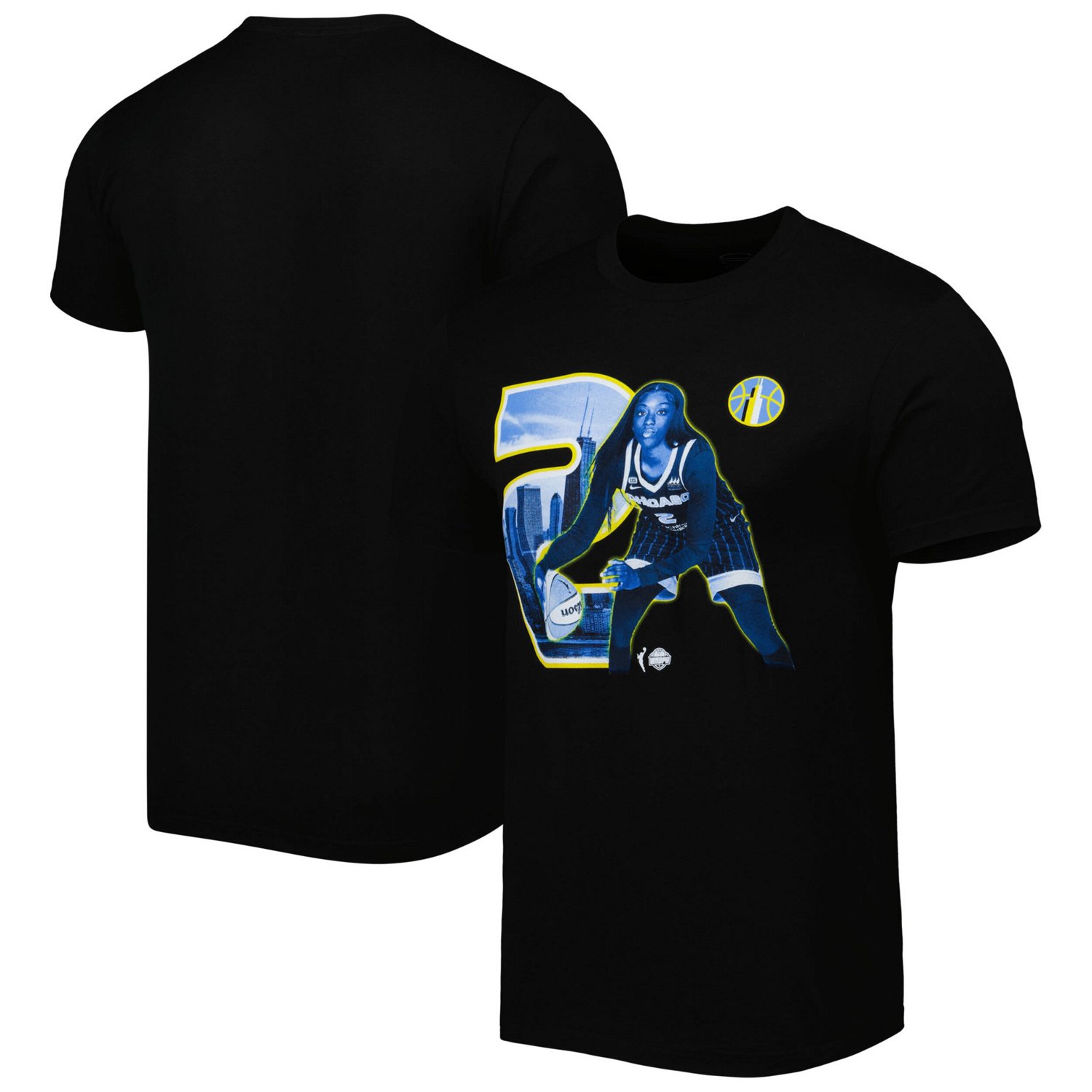 Unisex Stadium Essentials Kahleah Chicago Sky Player Skyline T-Shirt                                                             - view number 1