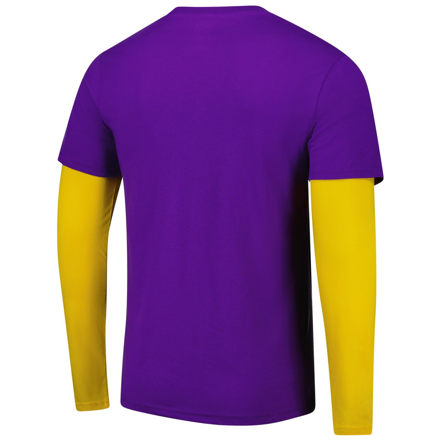 Unisex Stadium Essentials Los Angeles Lakers Spectator 2fer Long Sleeve T-Shirt - view number 3