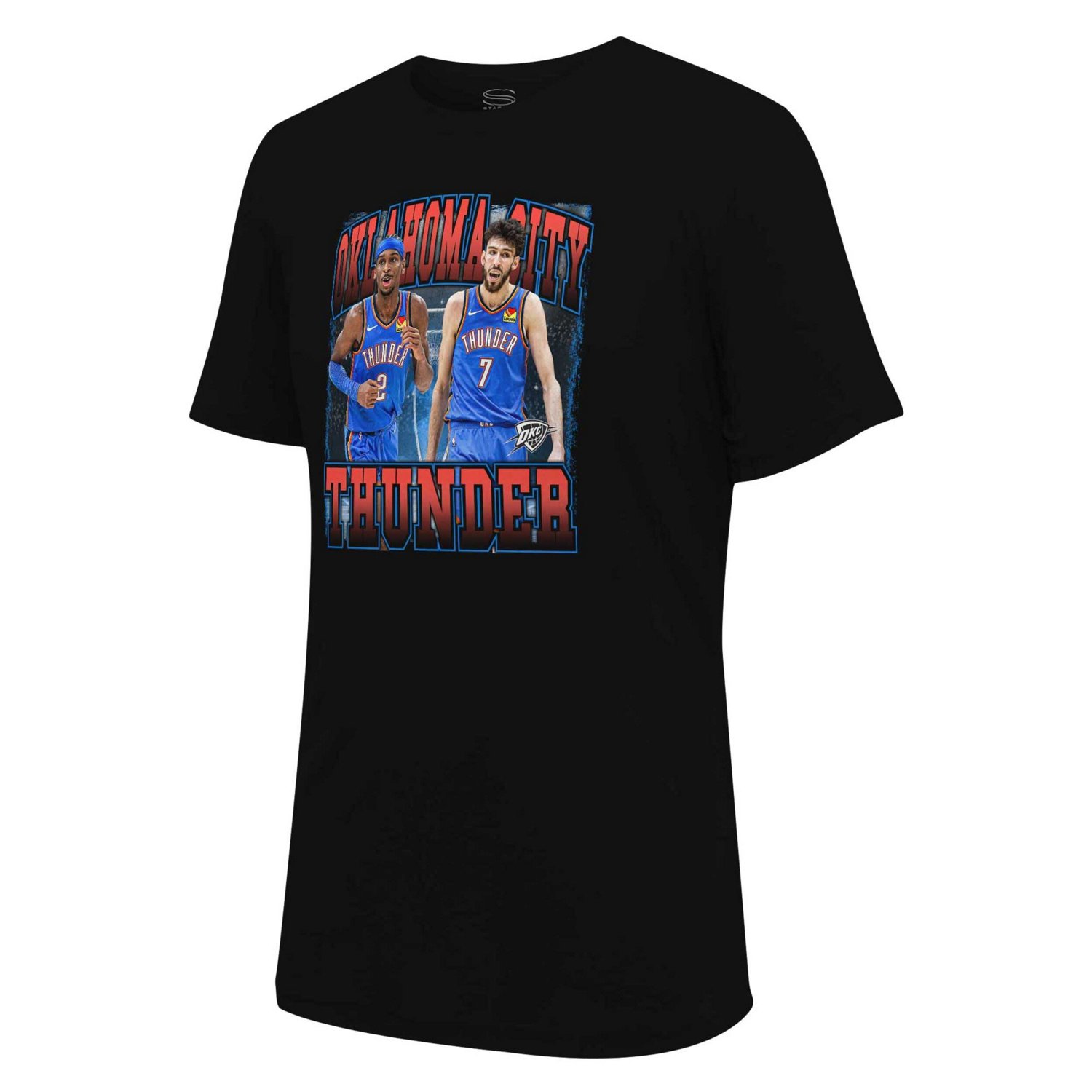 Unisex Stadium Essentials Shai Gilgeous-Alexander  Chet Holmgren Oklahoma City Thunder Player Duo T-Shirt - view number 2