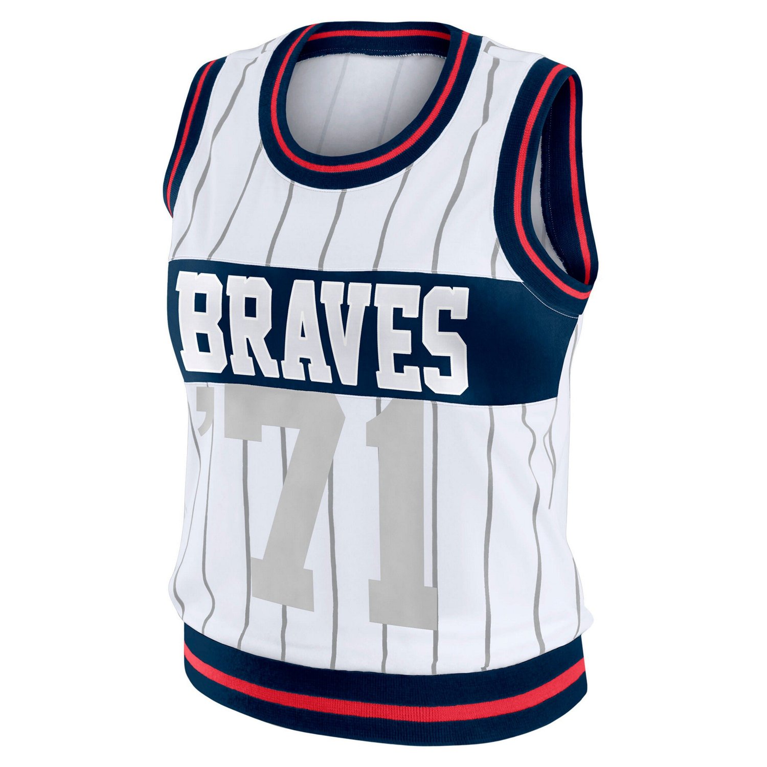 WEAR by Erin Andrews Atlanta Braves Sporty Tank Top - view number 2