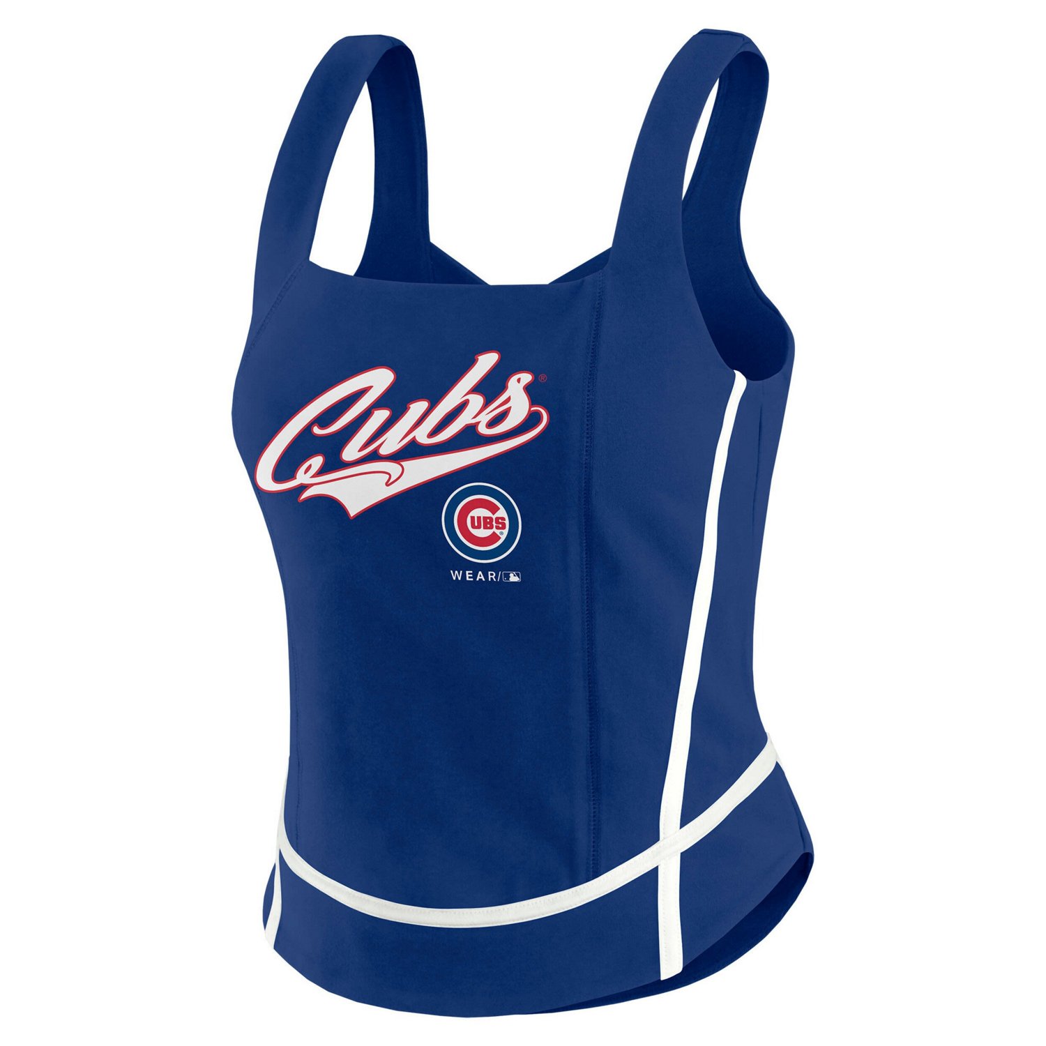 WEAR by Erin Andrews Chicago Cubs Square Neck Tank Top - view number 2