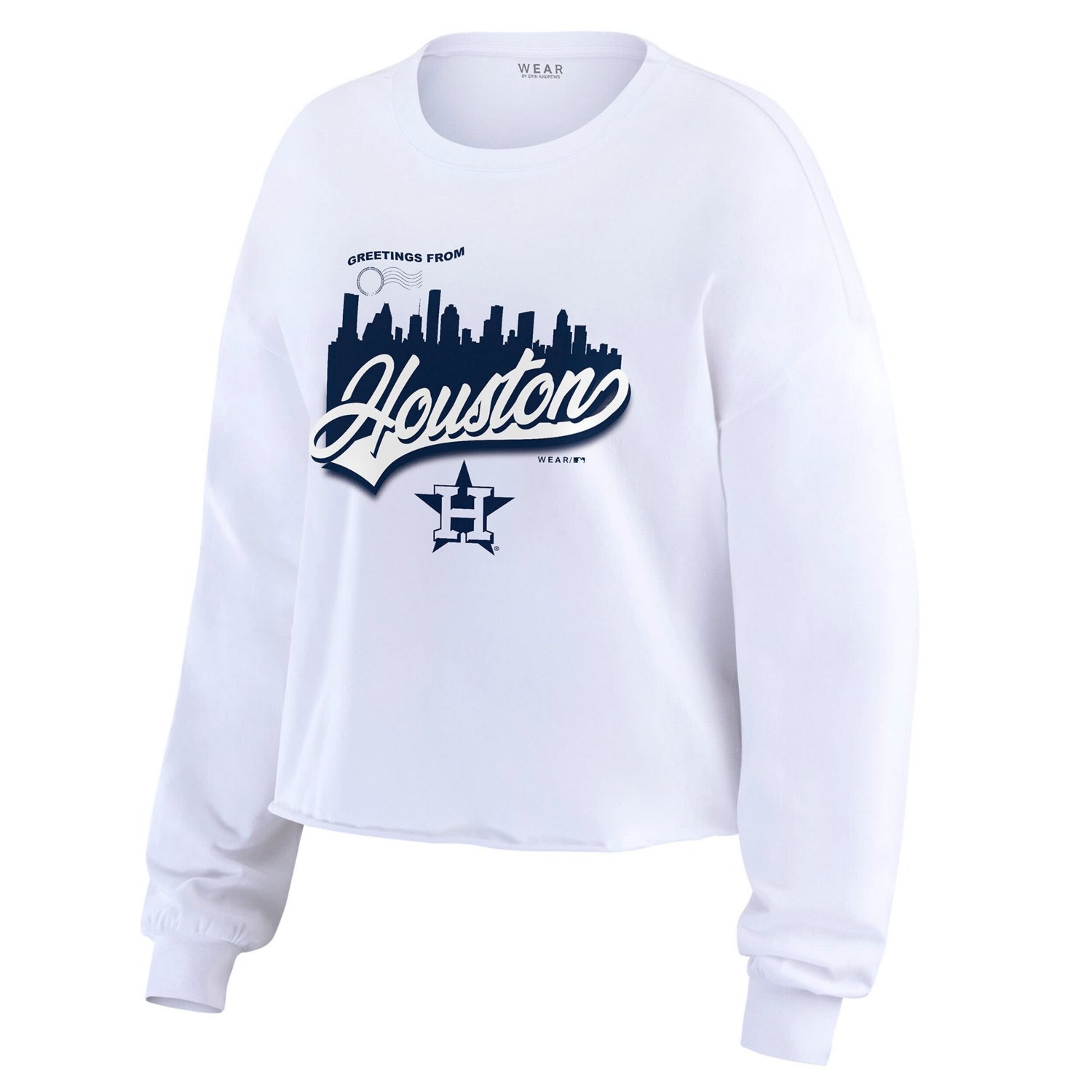 WEAR by Erin Andrews Houston Astros Domestic Postcard Long Sleeve T-Shirt - view number 2