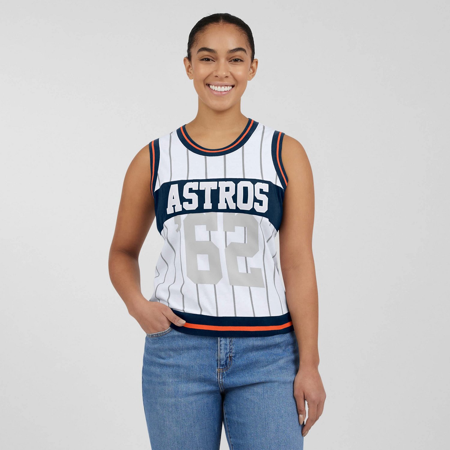 WEAR by Erin Andrews Houston Astros Sporty Tank Top - view number 4