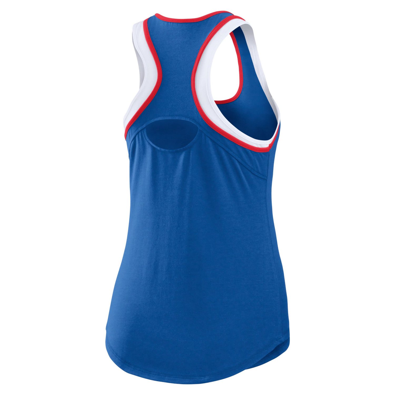 WEAR by Erin Andrews Kansas Jayhawks Open Hole Razorback Tank Top