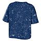 WEAR by Erin Andrews Kentucky Wildcats Bleach Wash Splatter Cropped Notch Neck T-Shirt                                           - view number 3