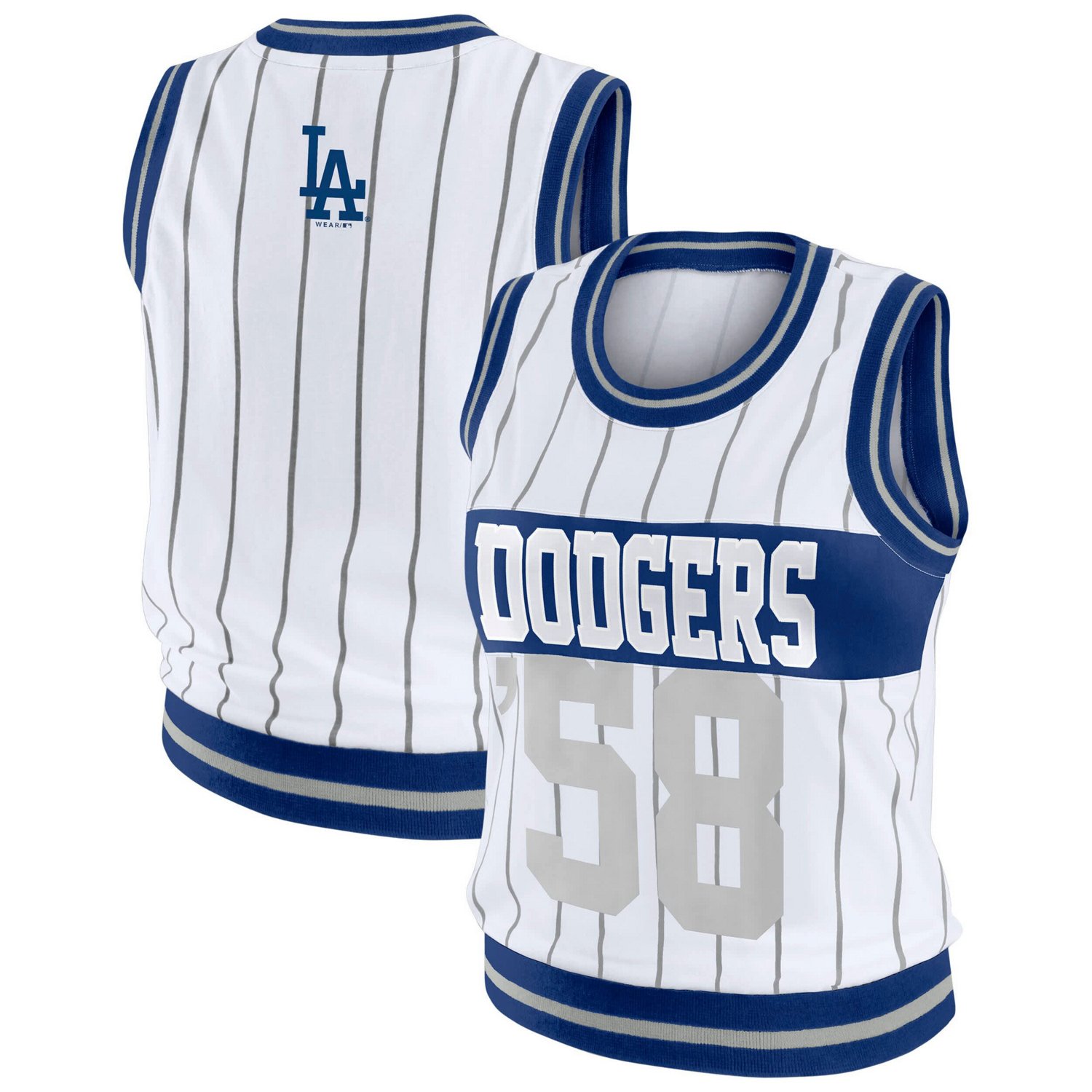 WEAR by Erin Andrews Los Angeles Dodgers Sporty Tank Top - view number 1