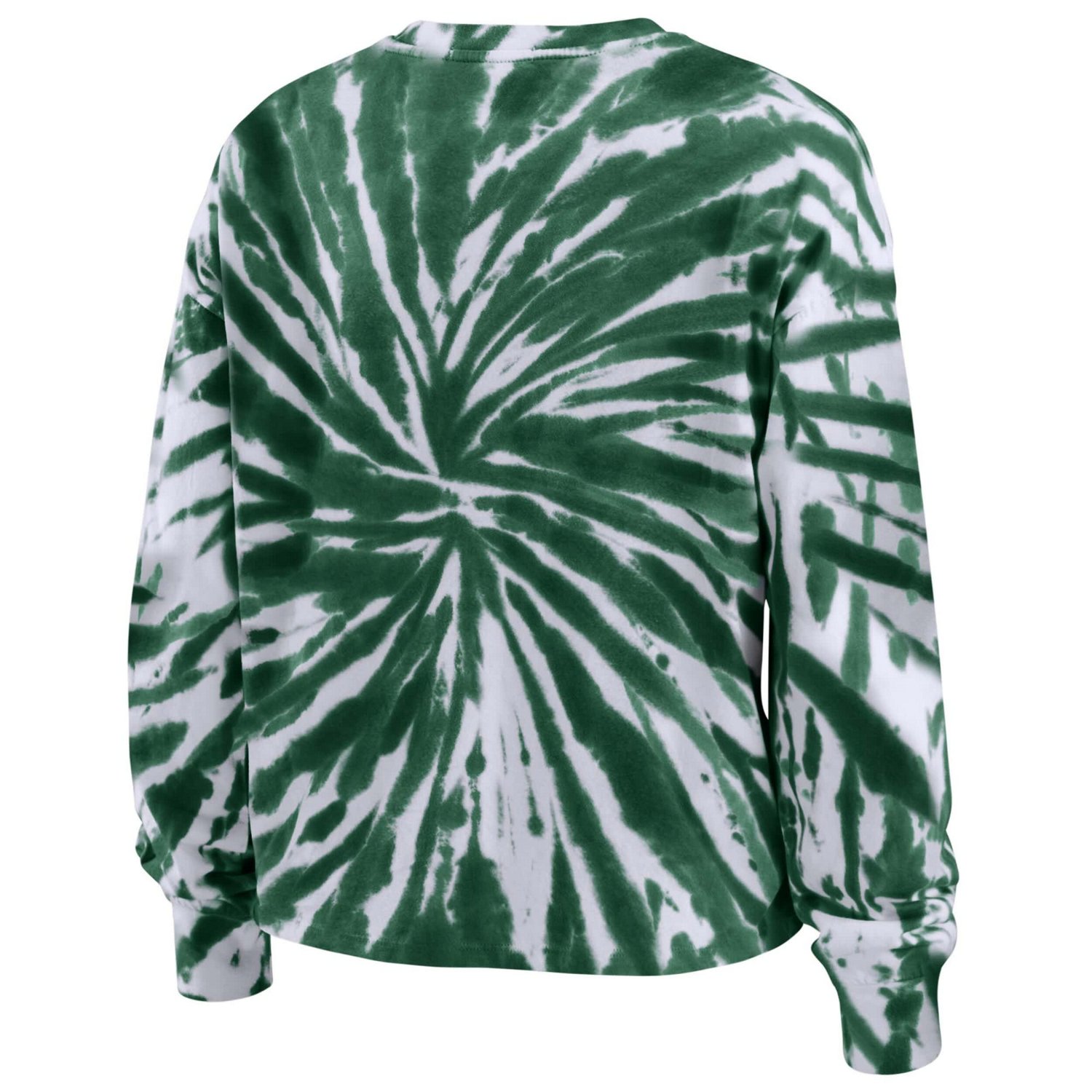WEAR by Erin Andrews Michigan State Spartans Tie-Dye Long Sleeve T-Shirt - view number 3