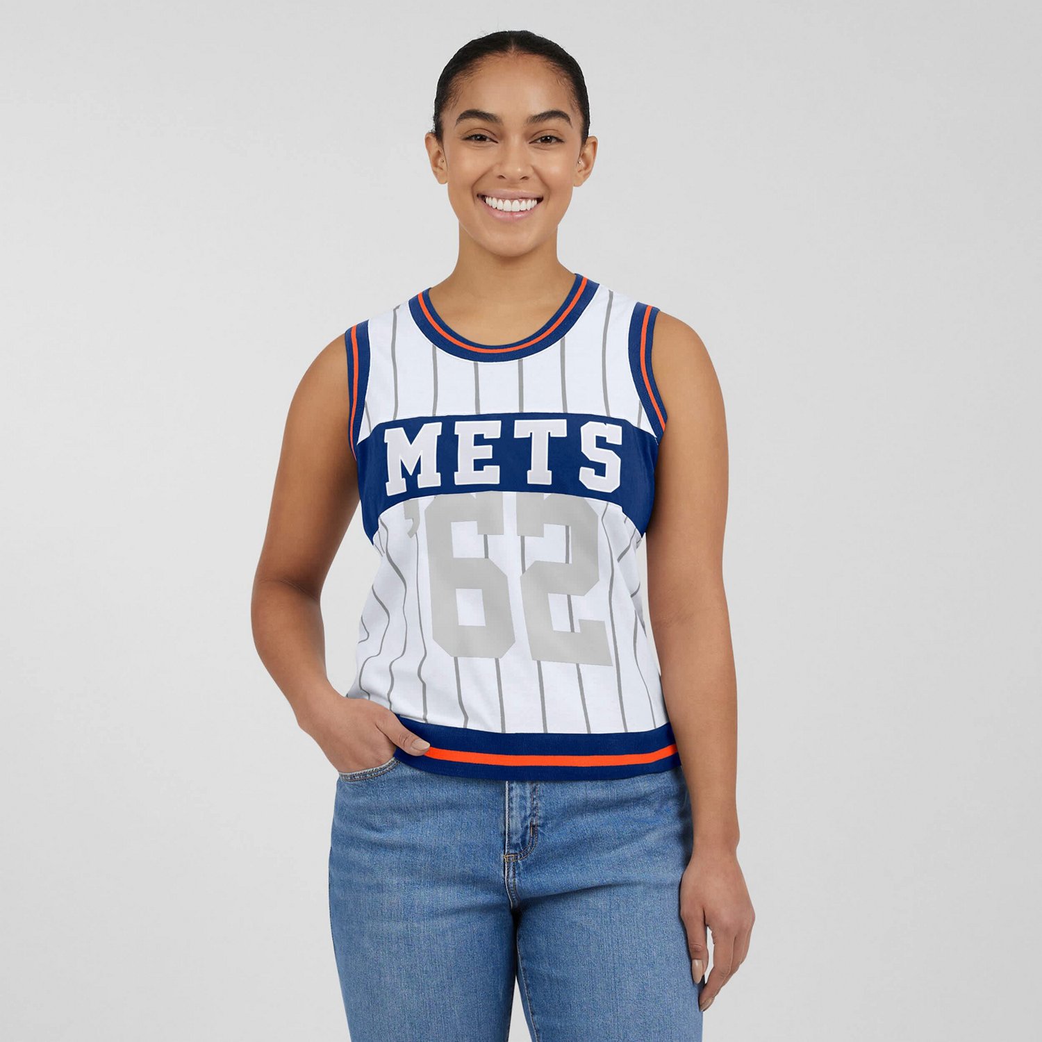 WEAR by Erin Andrews New York Mets Sporty Tank Top - view number 4