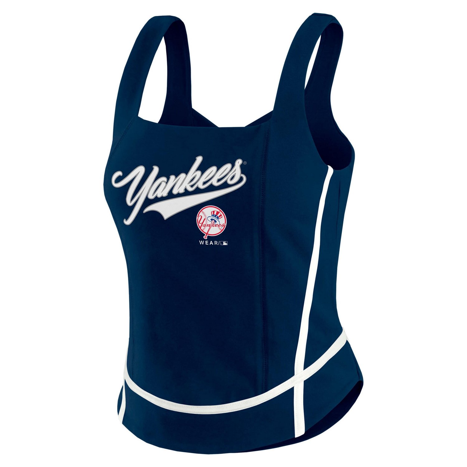 WEAR by Erin Andrews New York Yankees Square Neck Tank Top - view number 2