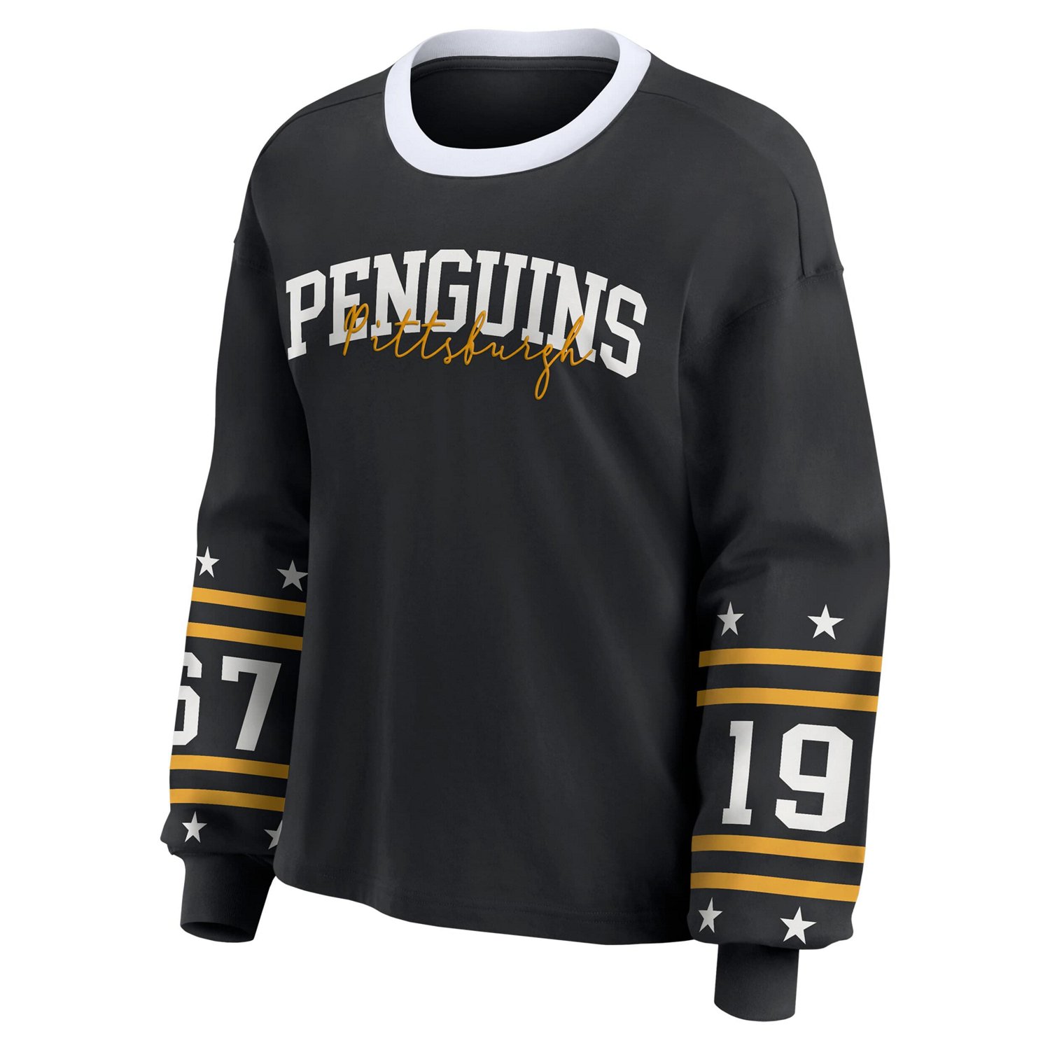 WEAR by Erin Andrews Pittsburgh Penguins Long-Sleeve Sport T-Shirt - view number 2