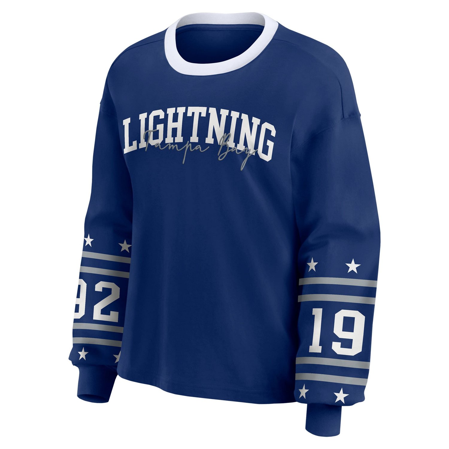 WEAR by Erin Andrews Tampa Bay Lightning Long-Sleeve Sport T-Shirt - view number 2