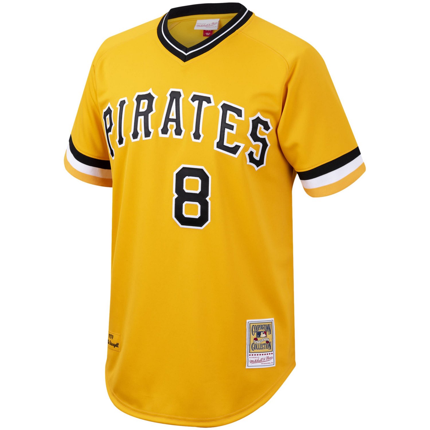 Willie Stargell Pittsburgh Pirates Mitchell  Ness Cooperstown Collection Authentic Jersey -                                      - view number 2