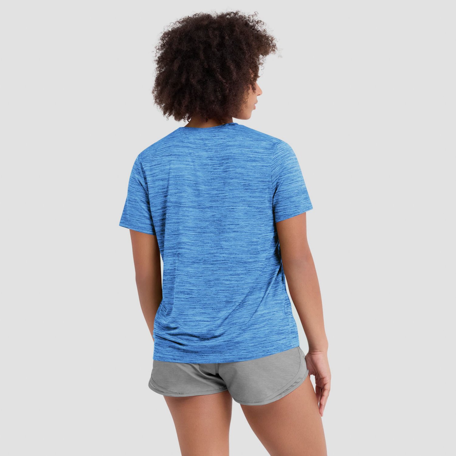 Women's Nike  Blue Colorado Rockies 2025 City Connect Authentic Collection Velocity Performance T-Shirt - view number 4