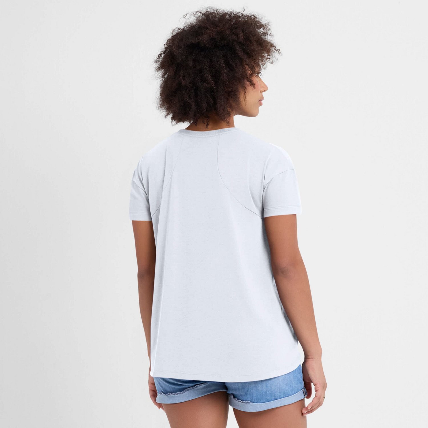 Women's Nike  White Colorado Rockies 2025 City Connect Flowy Fashion Tri-Blend Performance T-Shirt - view number 4