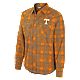 Wrangler Men's Tennessee Titans Plaid Snap-Up Shirt                                                                              - view number 1 selected