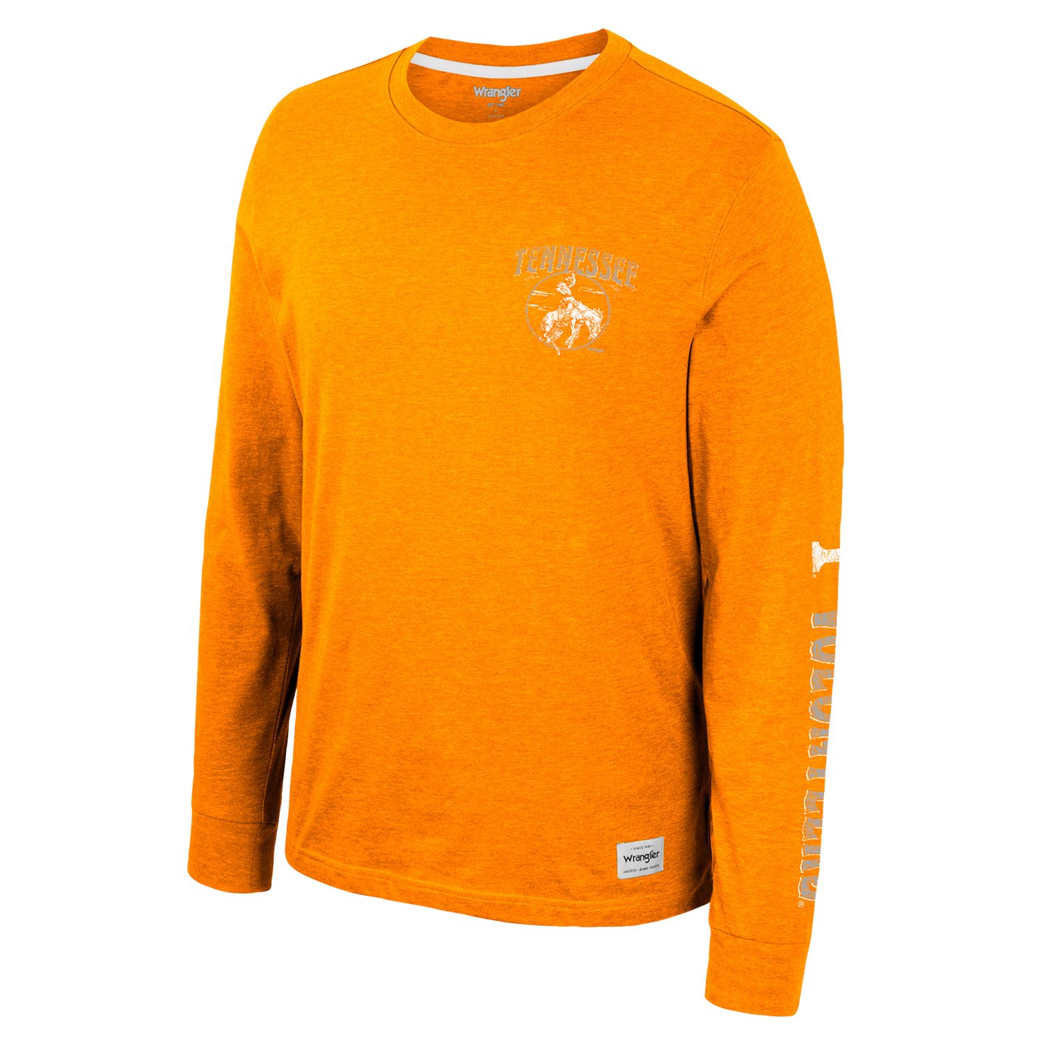Wrangler Men's University of Tennessee Bucking Long Sleeve T-shirt