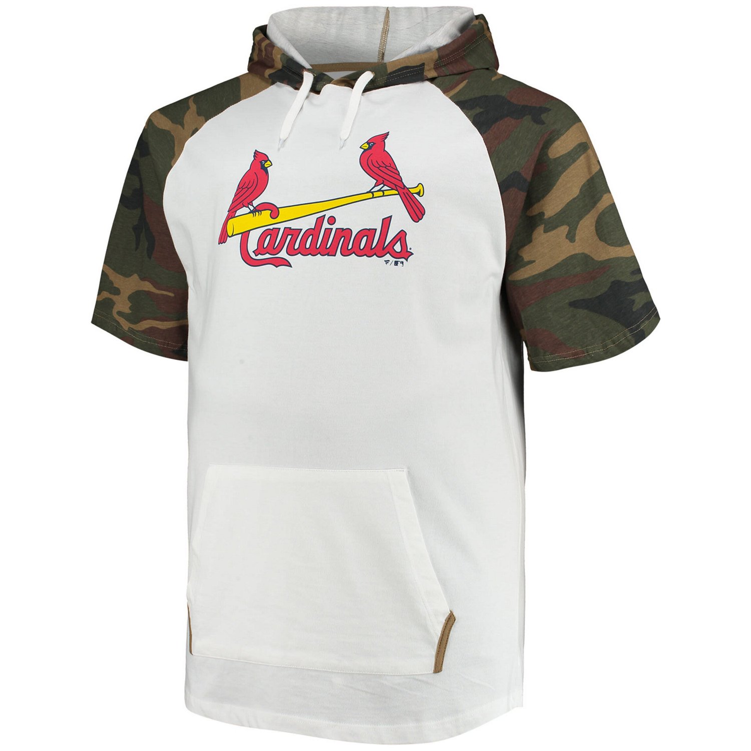 Yadier Molina Camo St Louis Cardinals Player Big  Tall Raglan Hoodie T-Shirt