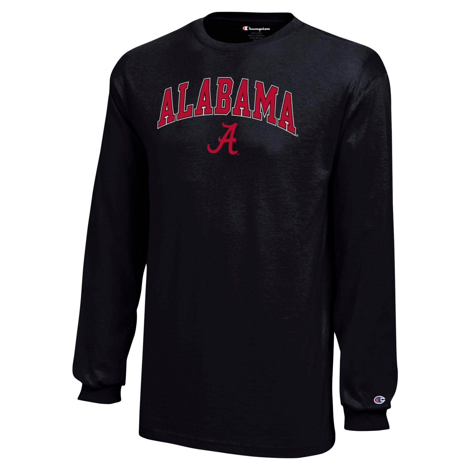 Youth Champion Alabama Crimson Tide Arch Over Logo Long Sleeve T-Shirt - view number 2