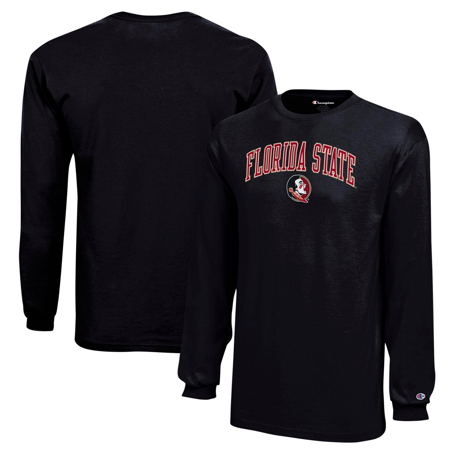 Youth Champion Florida State Seminoles Arch Over Logo Long Sleeve T-Shirt