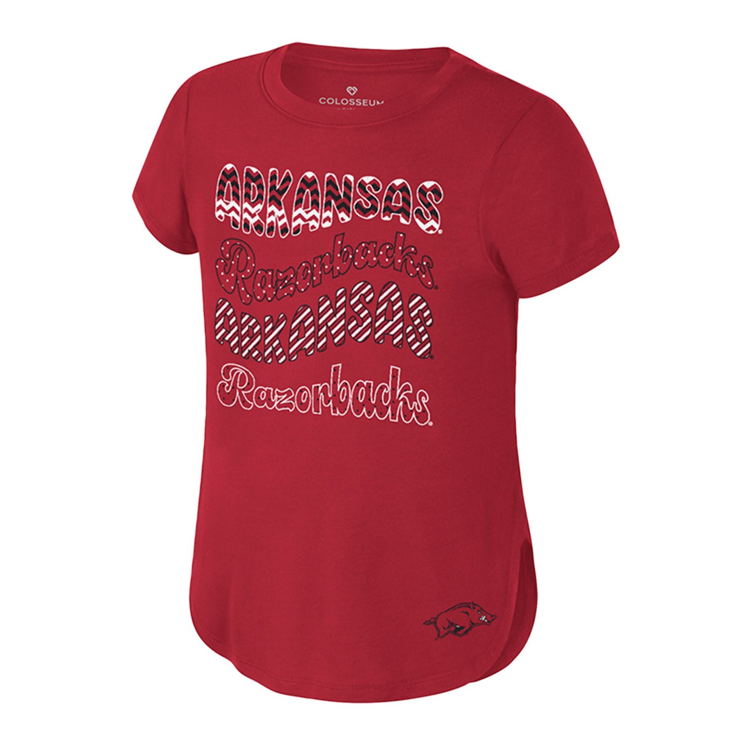 Youth Colosseum Arkansas Razorbacks Rogan T-Shirt