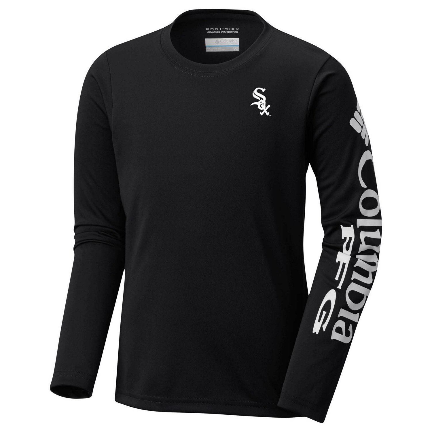 Youth Columbia Chicago White Sox Terminal Tackle Long Sleeve T-Shirt - view number 2