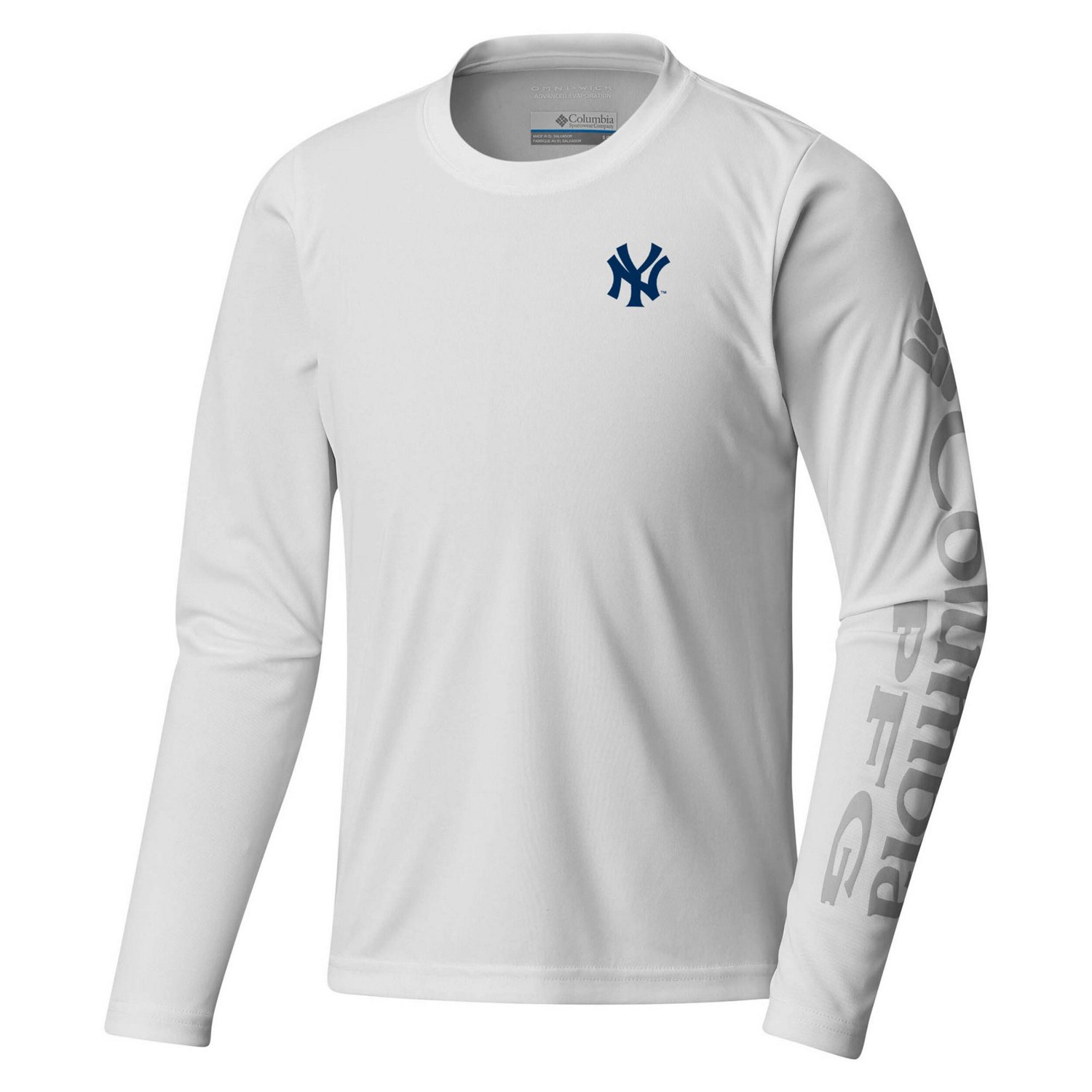 Youth Columbia New York Yankees Terminal Tackle Long Sleeve T-Shirt - view number 2