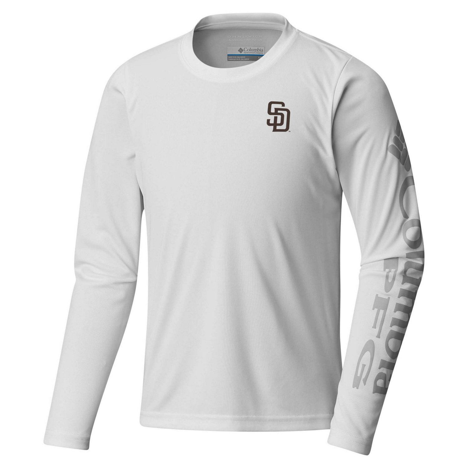 Youth Columbia San Diego Padres Terminal Tackle Long Sleeve T-Shirt - view number 2