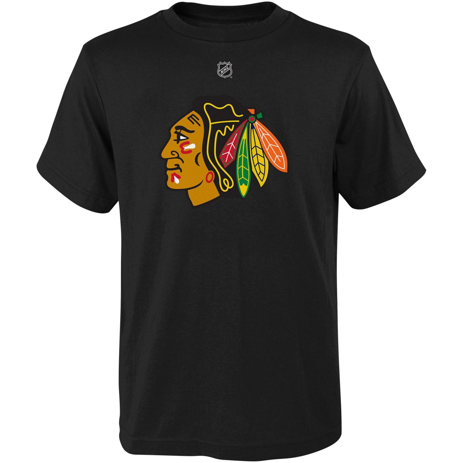 Youth Connor Bedard Chicago hawks Player Name  Number T-Shirt                                                                    - view number 2
