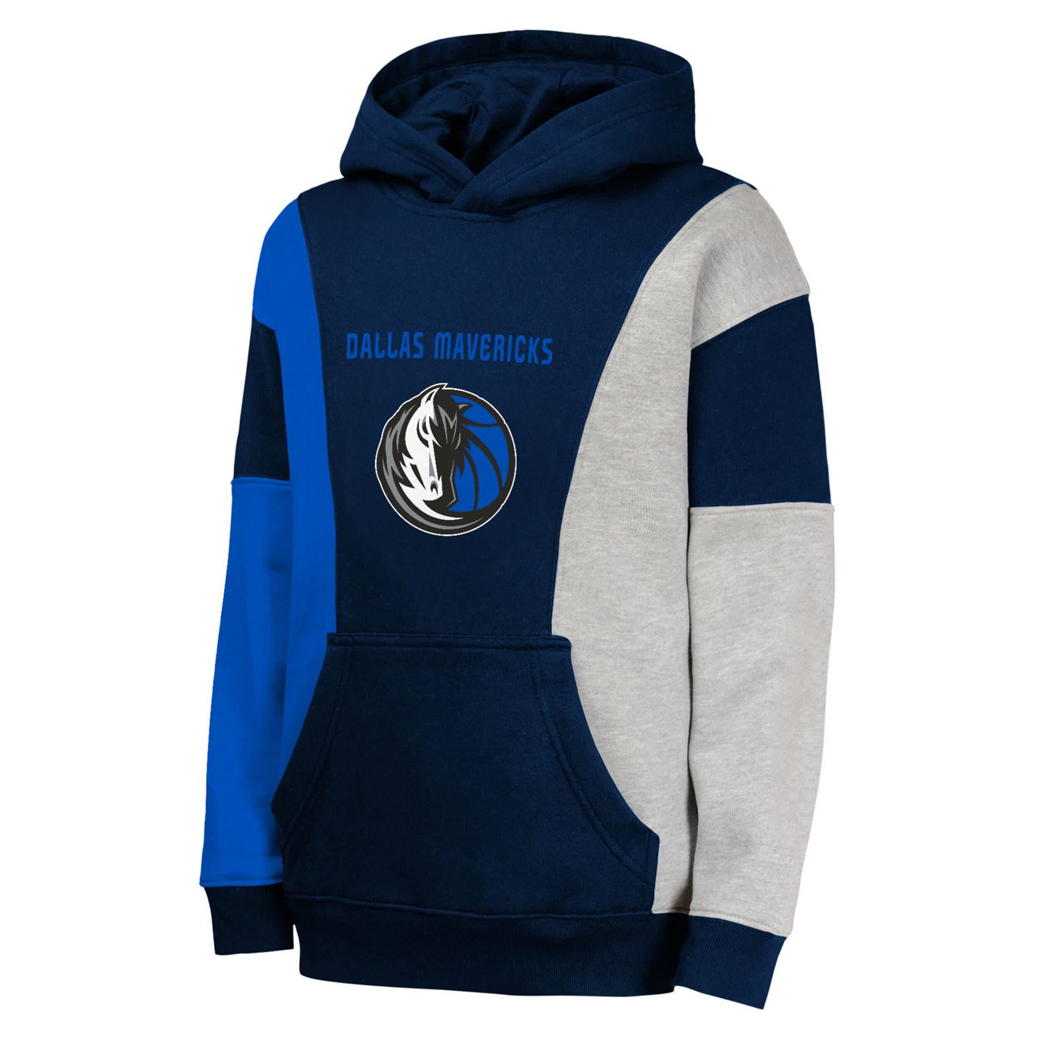 Youth Dallas Mavericks Ace In the Hole Pullover Hoodie                                                                           - view number 2