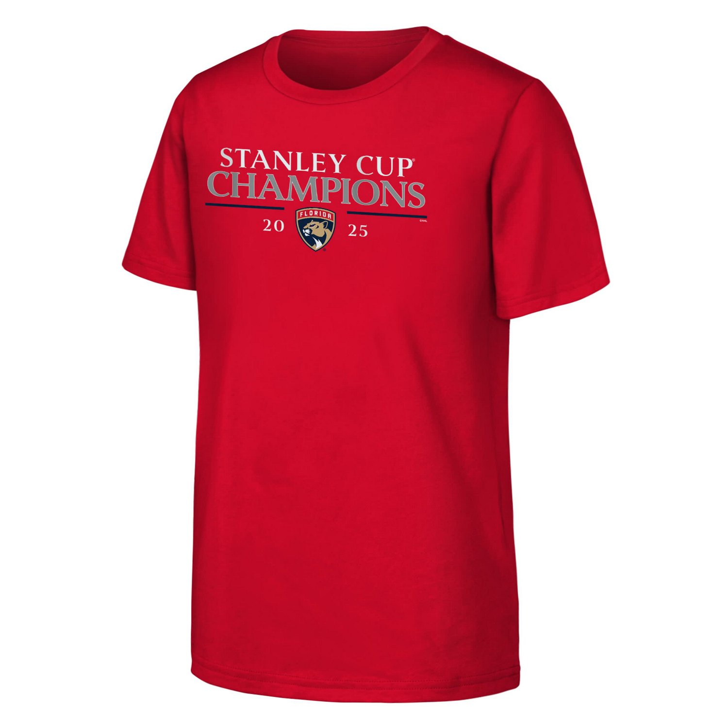 Youth Fanatics Florida Panthers 2025 Stanley Cup Champions Signature Roster T-Shirt - view number 2