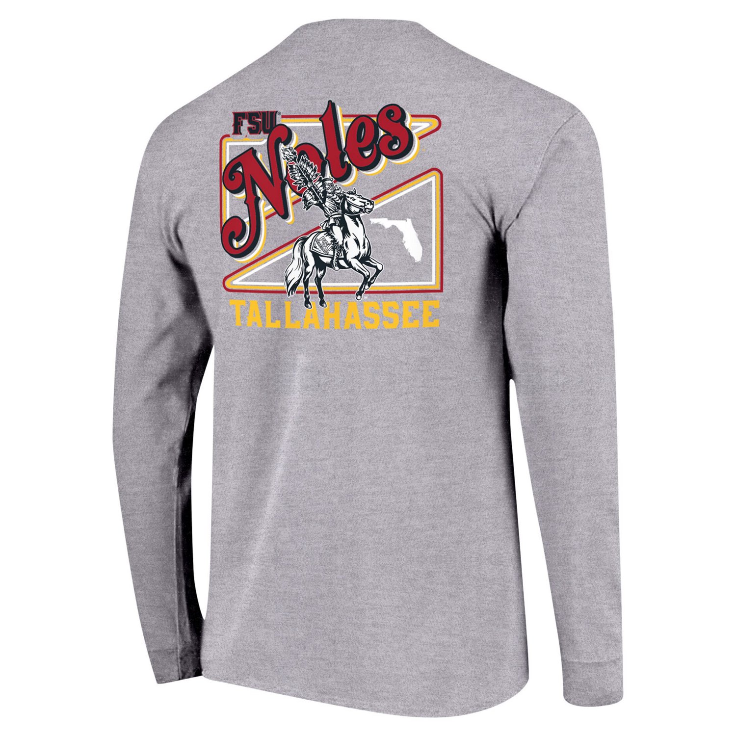 Youth Florida State Seminoles Retro Script Long Sleeve T-Shirt - view number 3