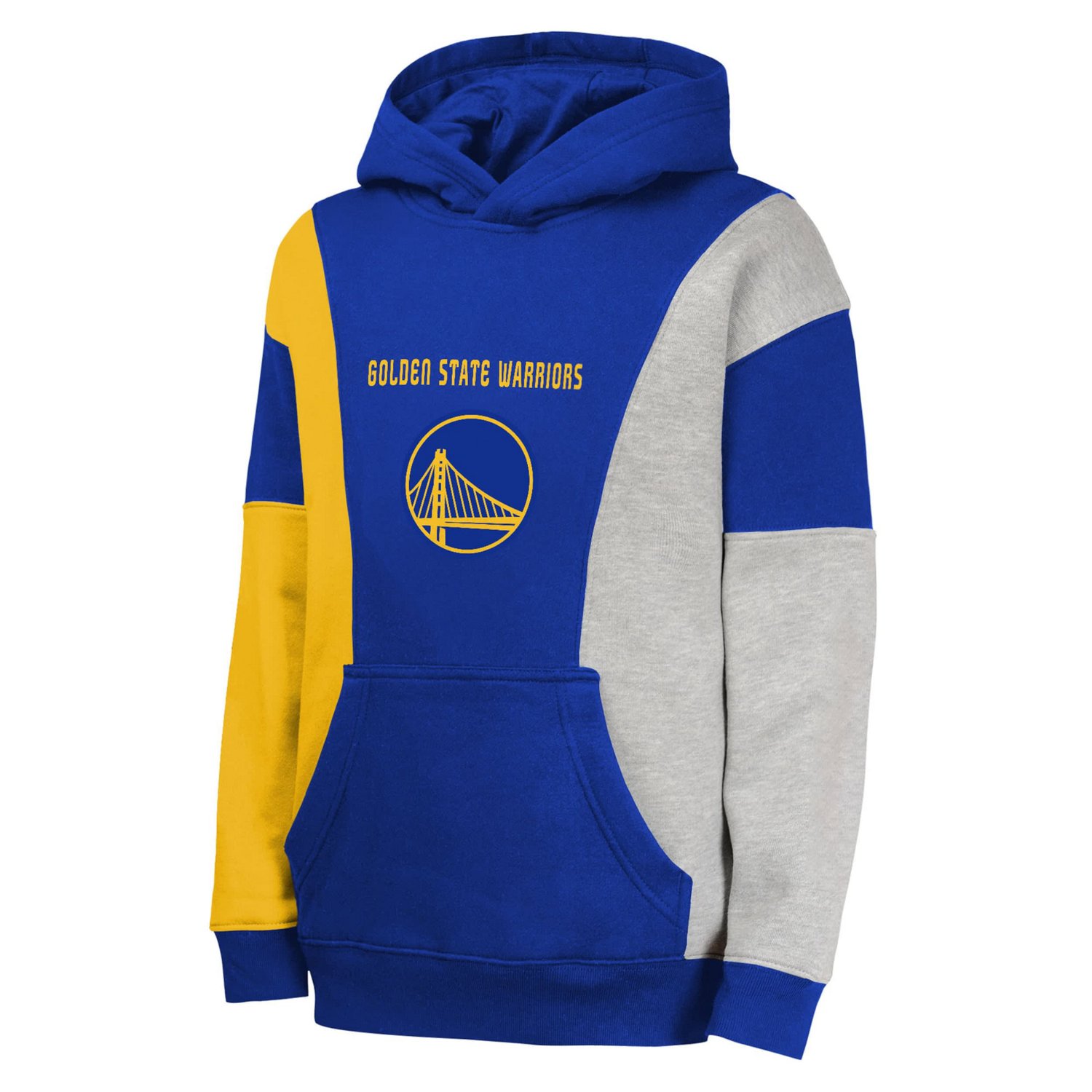 Youth Golden State Warriors Ace In the Hole Pullover Hoodie - view number 2