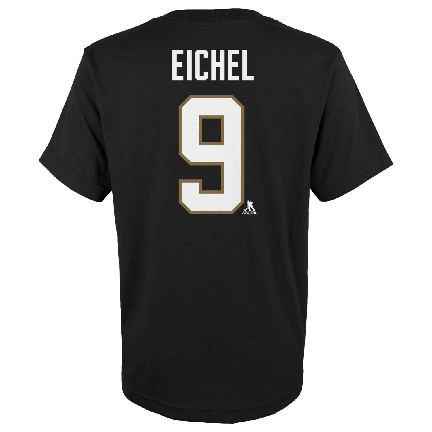 Youth Jack Eichel Vegas Golden Knights Player Name  Number T-Shirt - view number 3