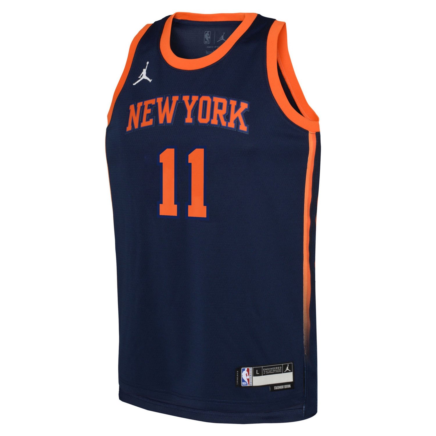 Youth Jordan Brand Jalen Brunson New York Knicks Swingman Jersey - Statement Edition - view number 2