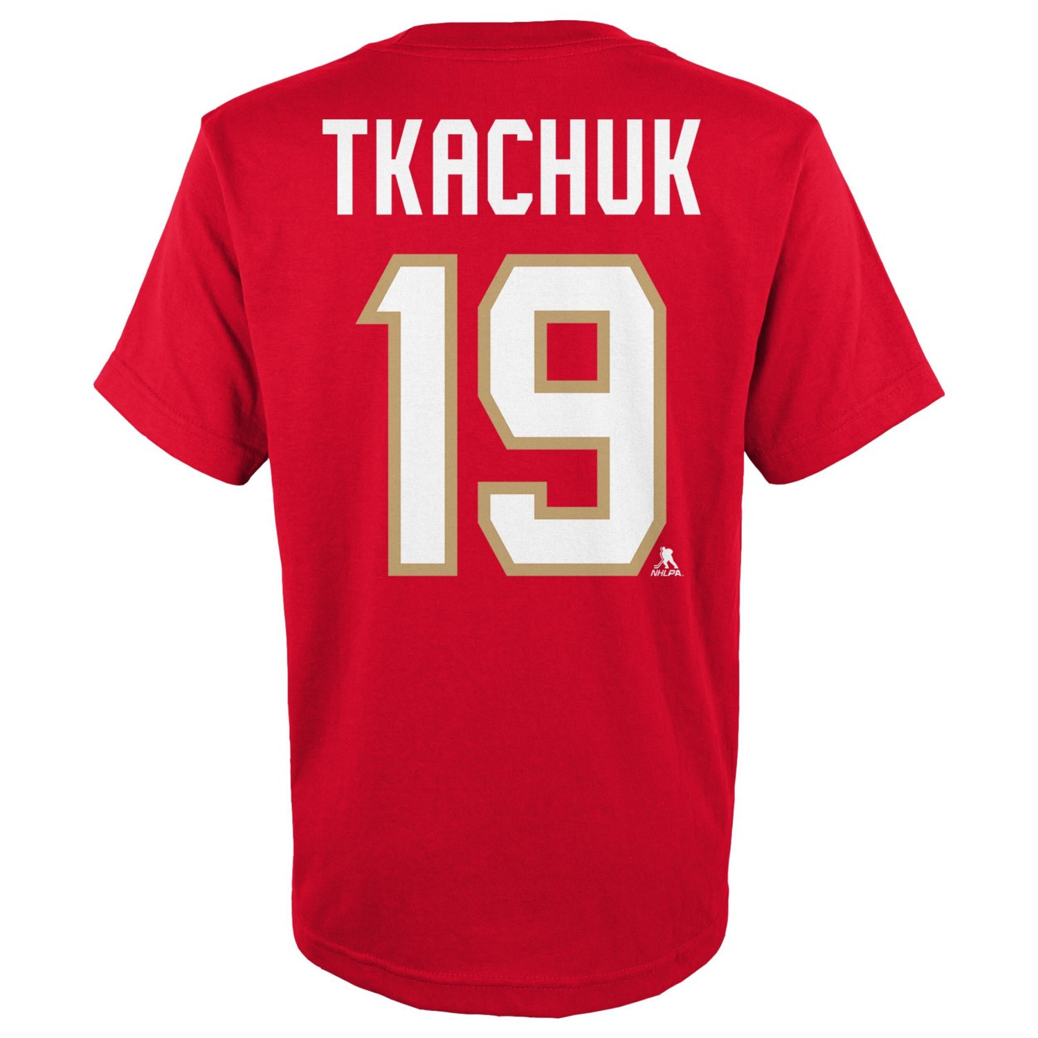 Youth Matthew Tkachuk Florida Panthers Player Name  Number T-Shirt - view number 3