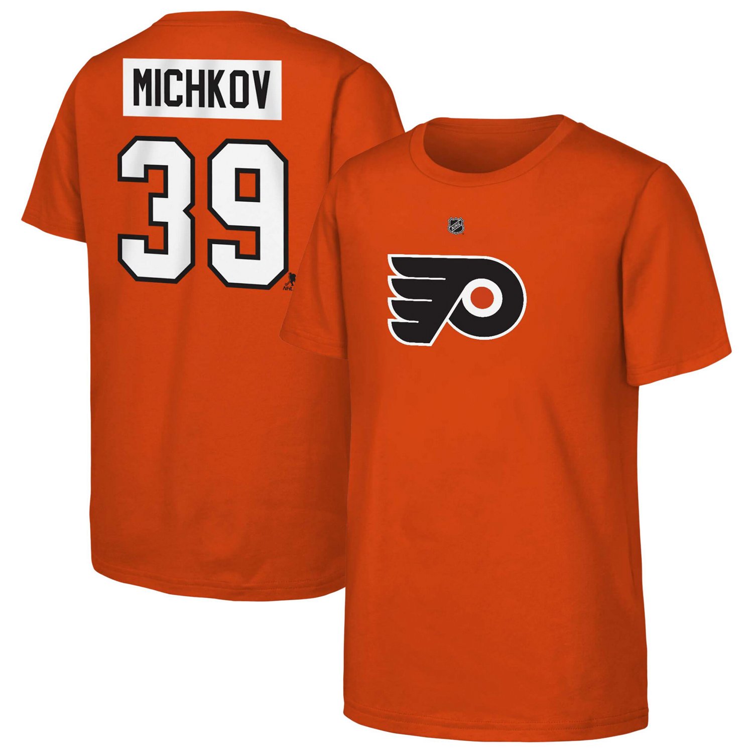 Youth Matvei Michkov Philadelphia Flyers Player Name  Number T-Shirt
