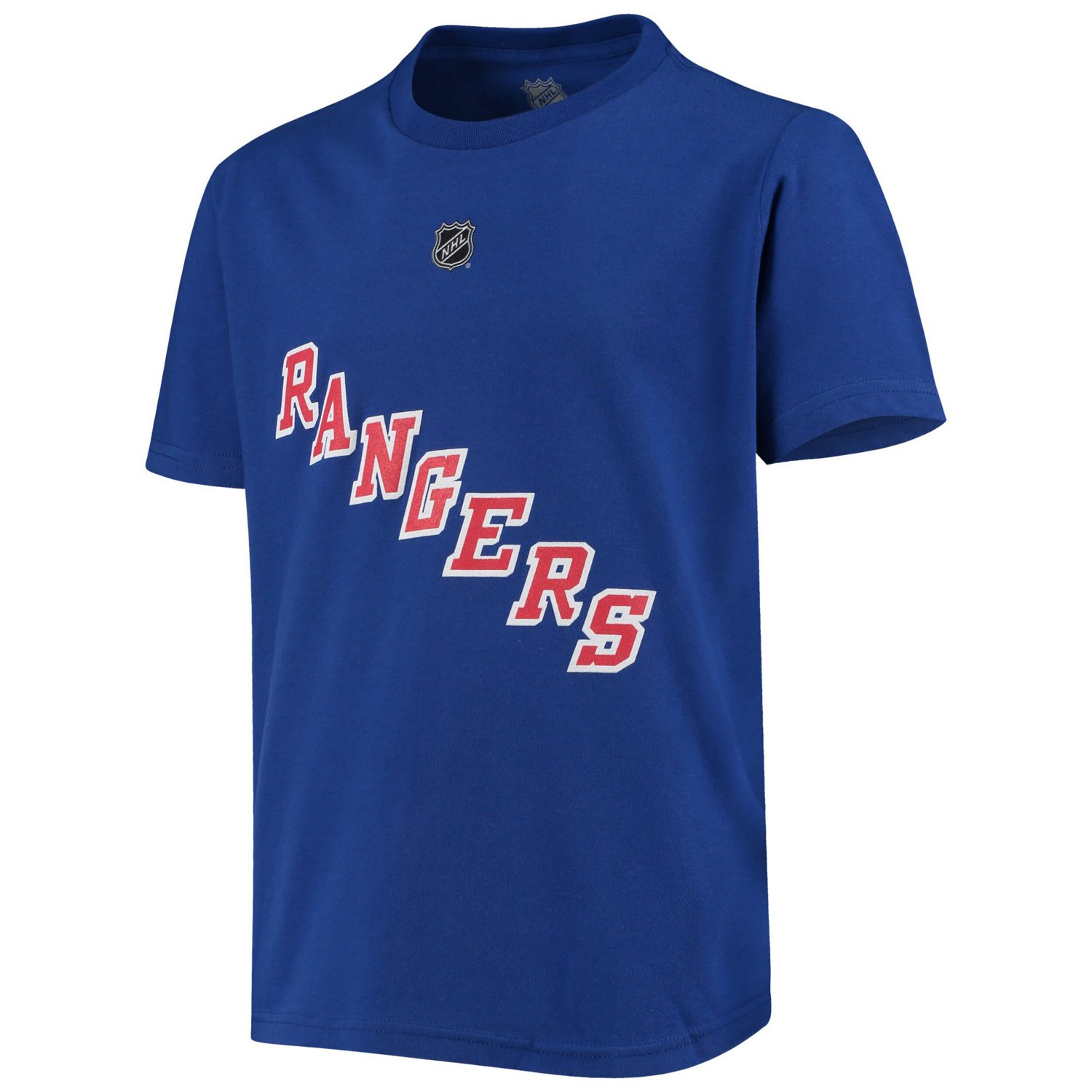 Youth Mika Zibanejad New York Rangers Player Name  Number T-Shirt - view number 2
